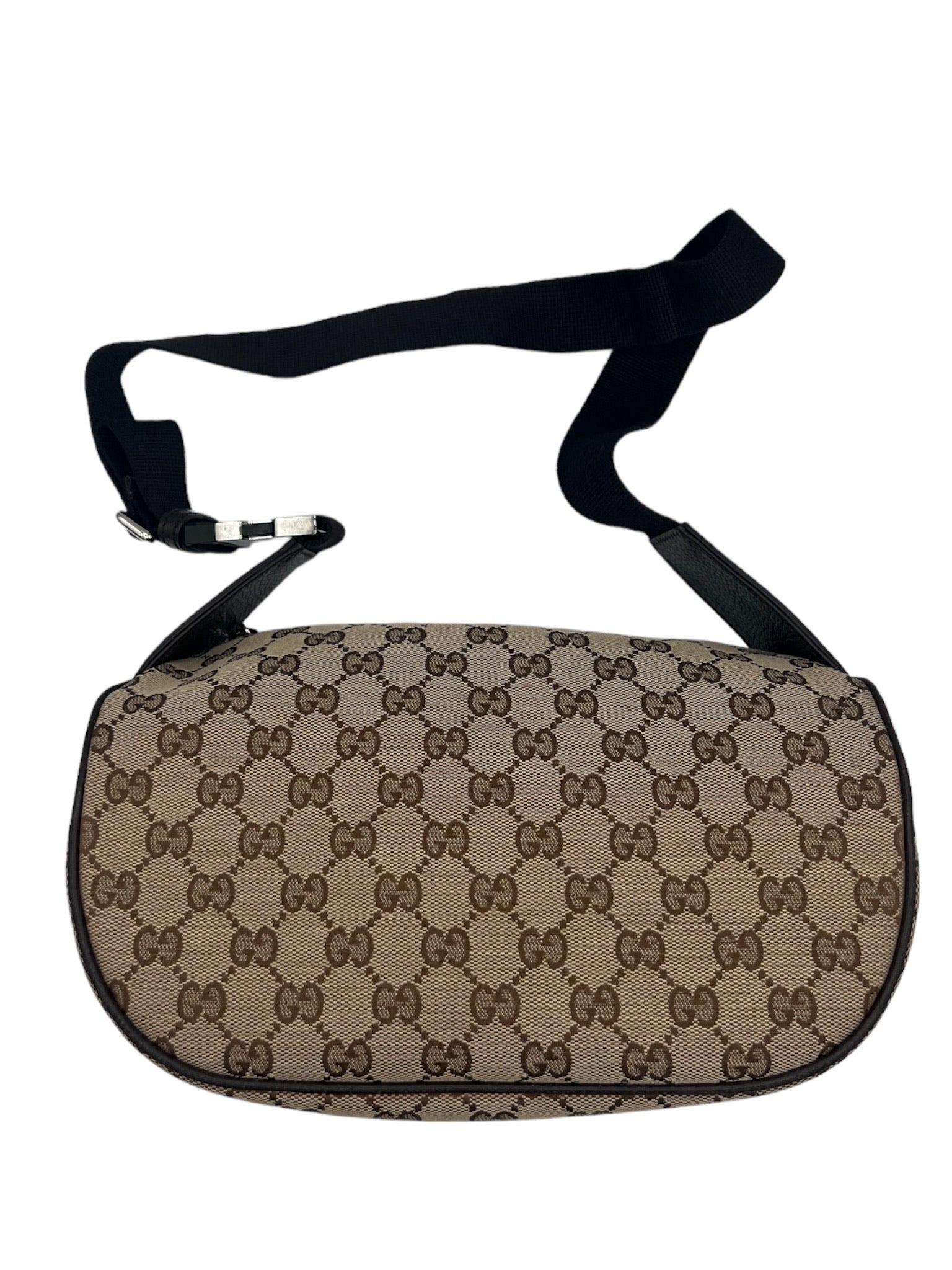 GUCCI - Riñonera de lona GG en color beige