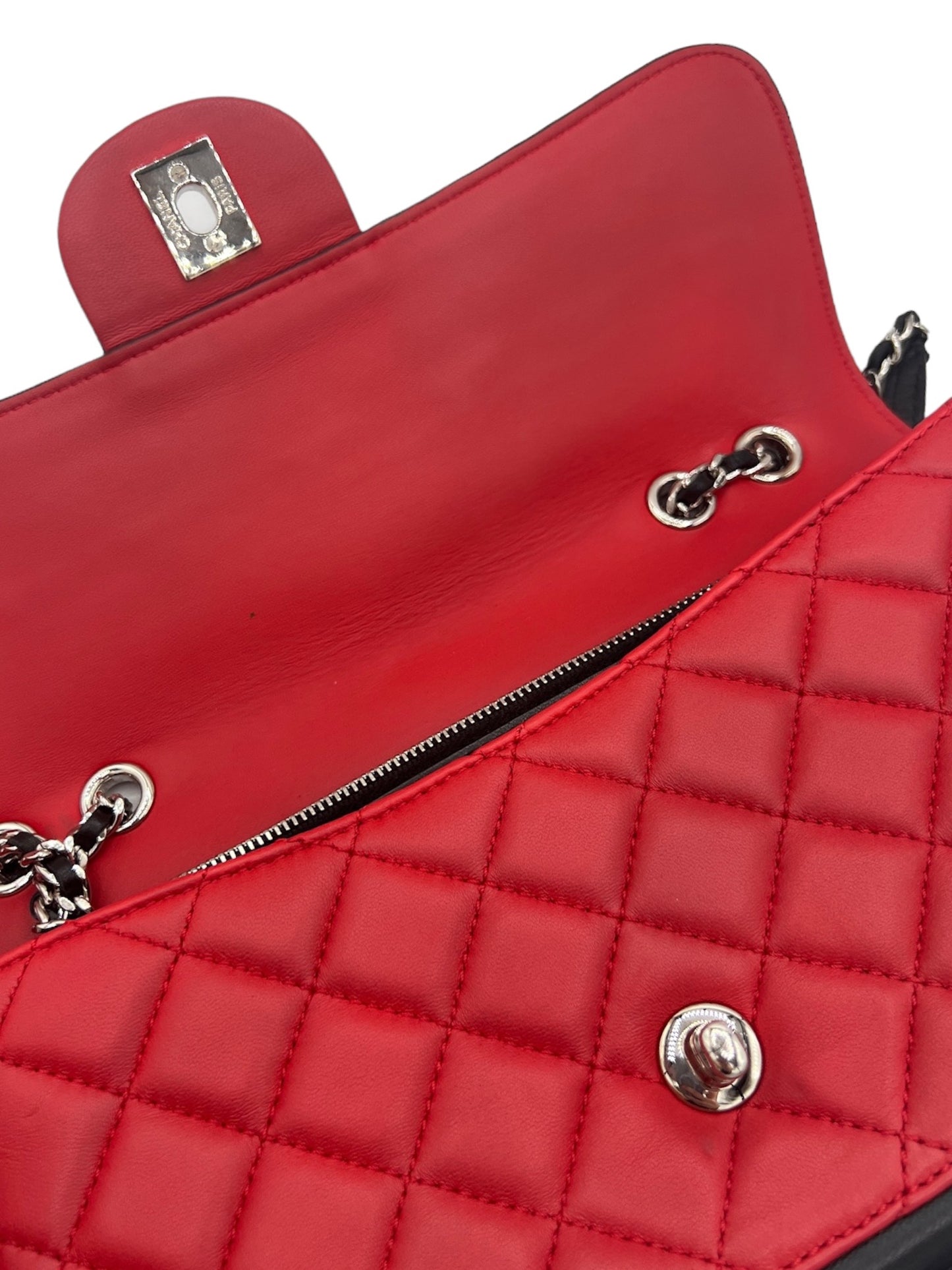 CHANEL - Classic Bag Red Leather