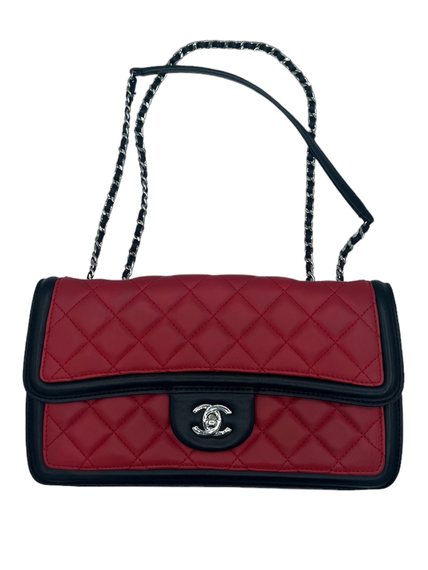 CHANEL - Classic Bag Red Leather