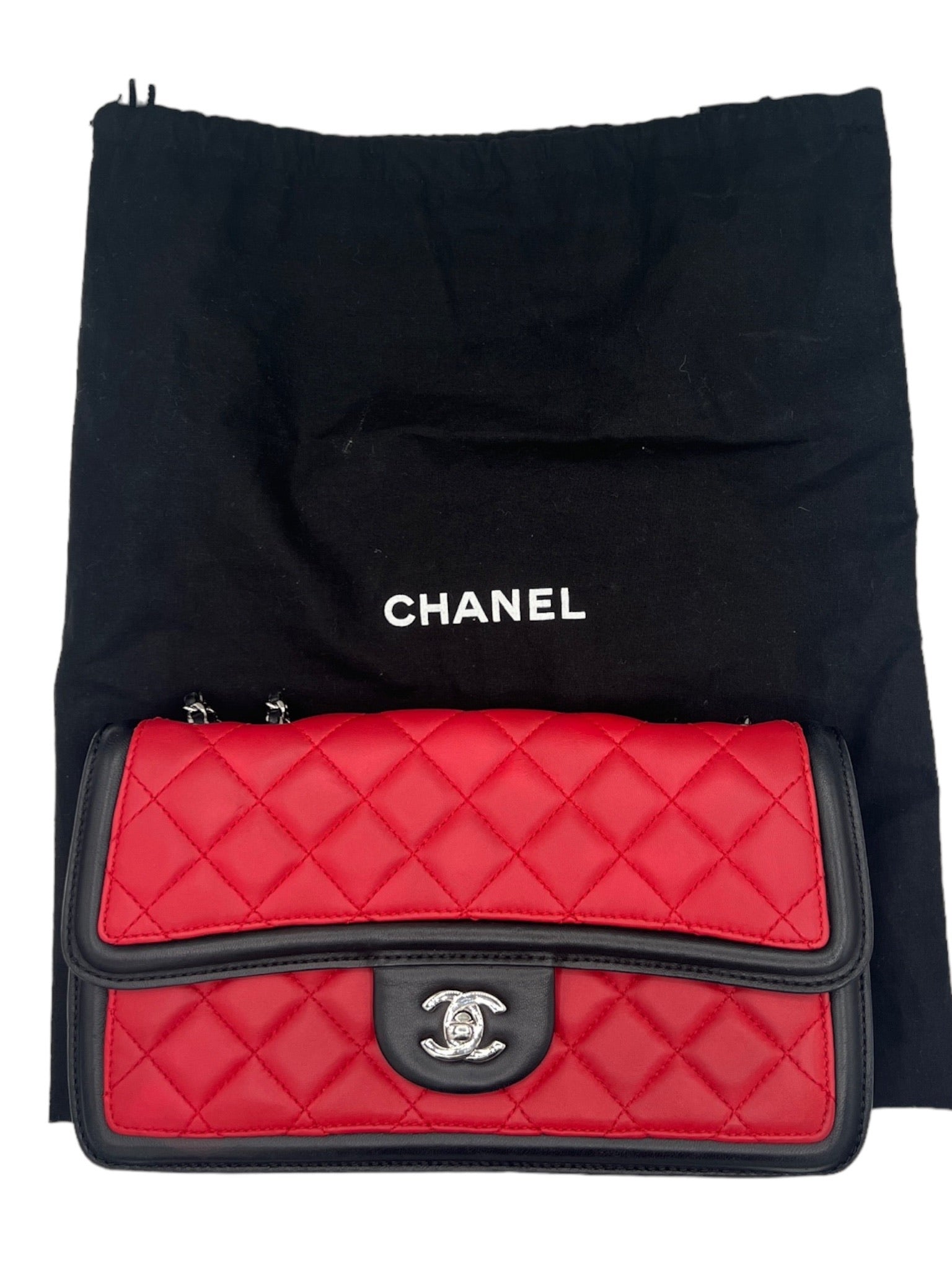 CHANEL - Bolso Clásico Piel Roja