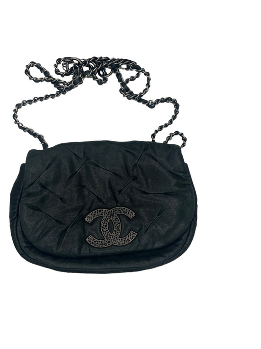 CHANEL - Iridescent Calfskin Glint Flap Bag