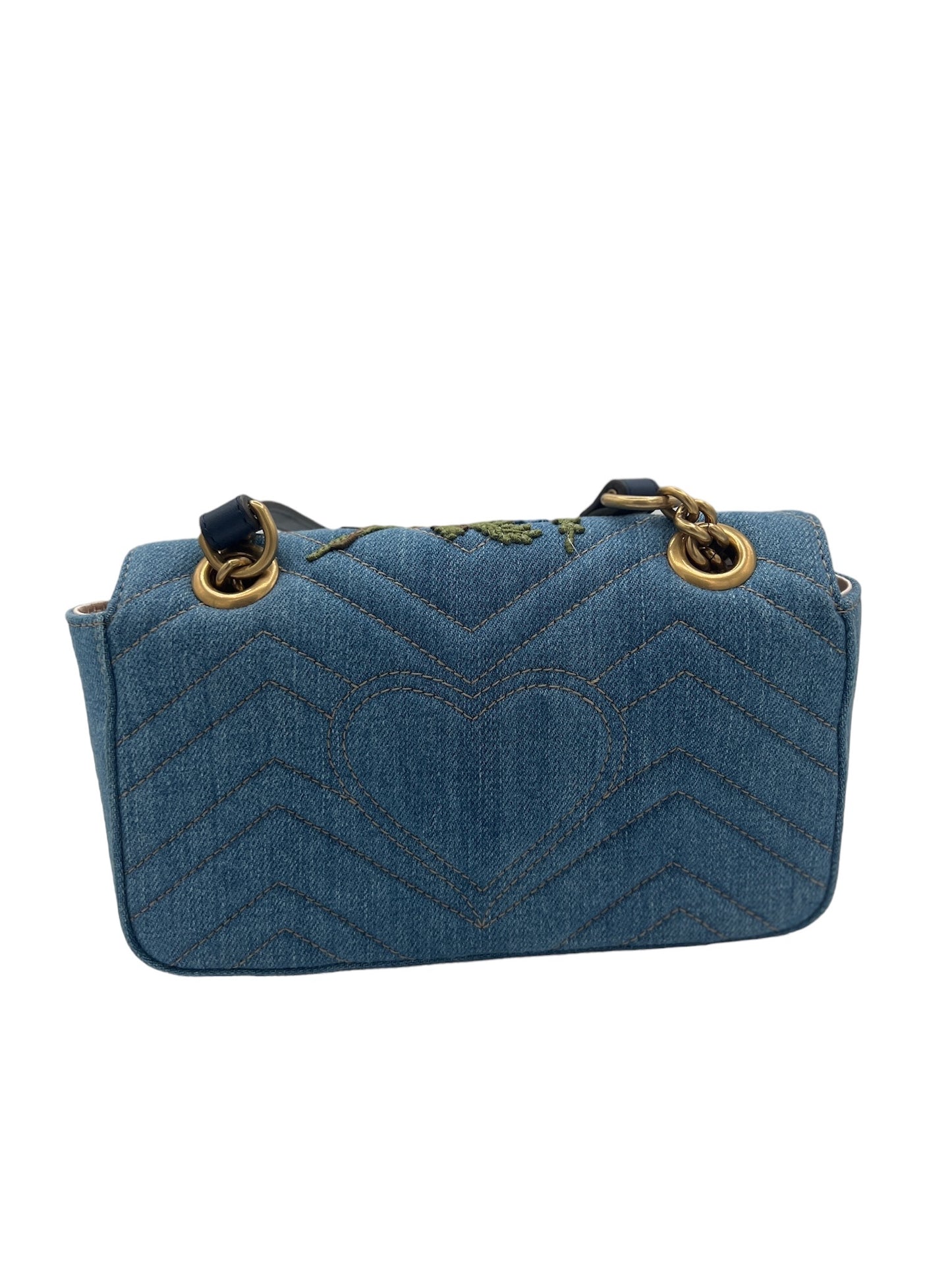 GUCCI - GG Marmont Multi Denim Shoulder Bag