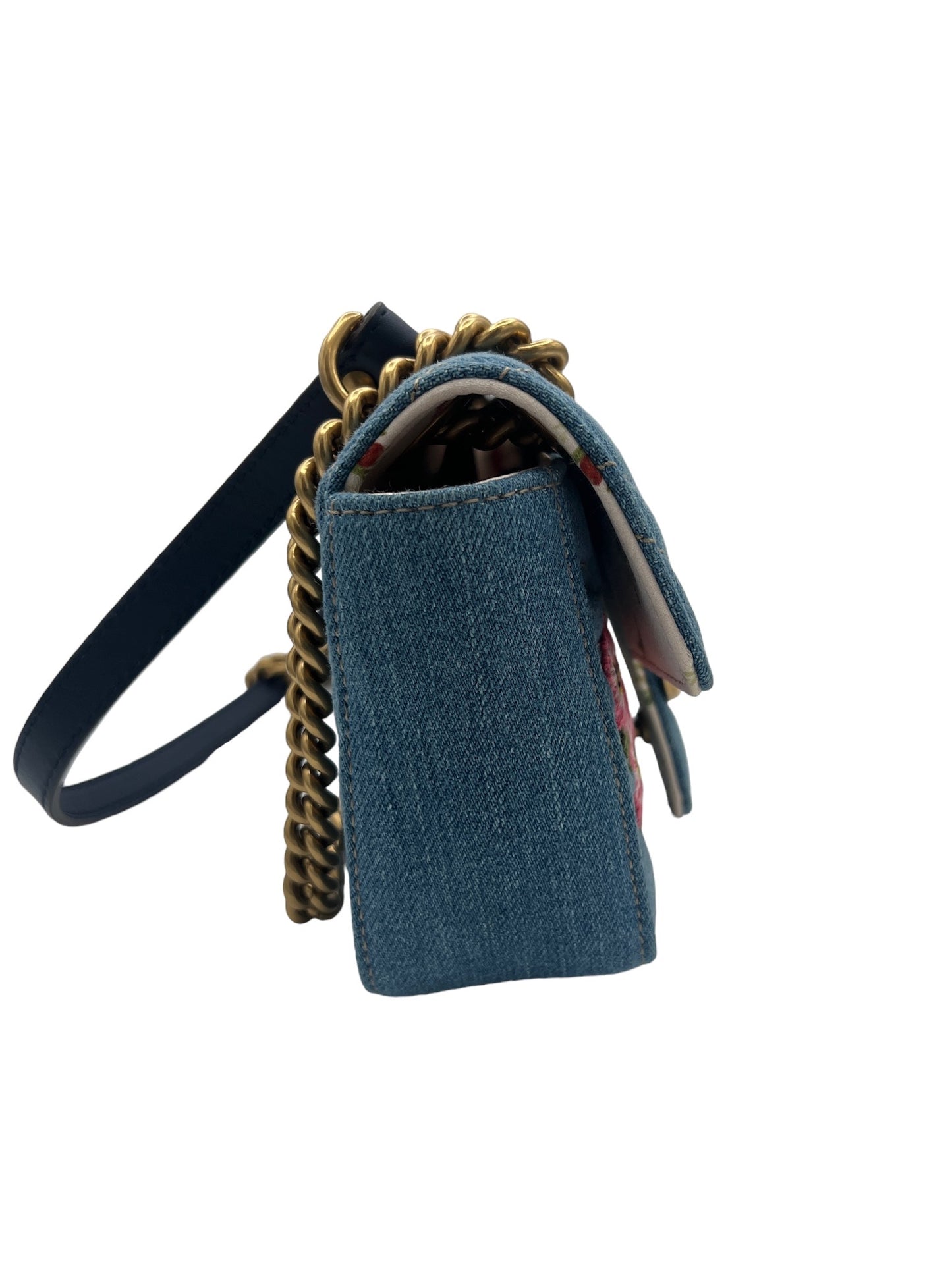 GUCCI - GG Marmont Multi Denim Shoulder Bag