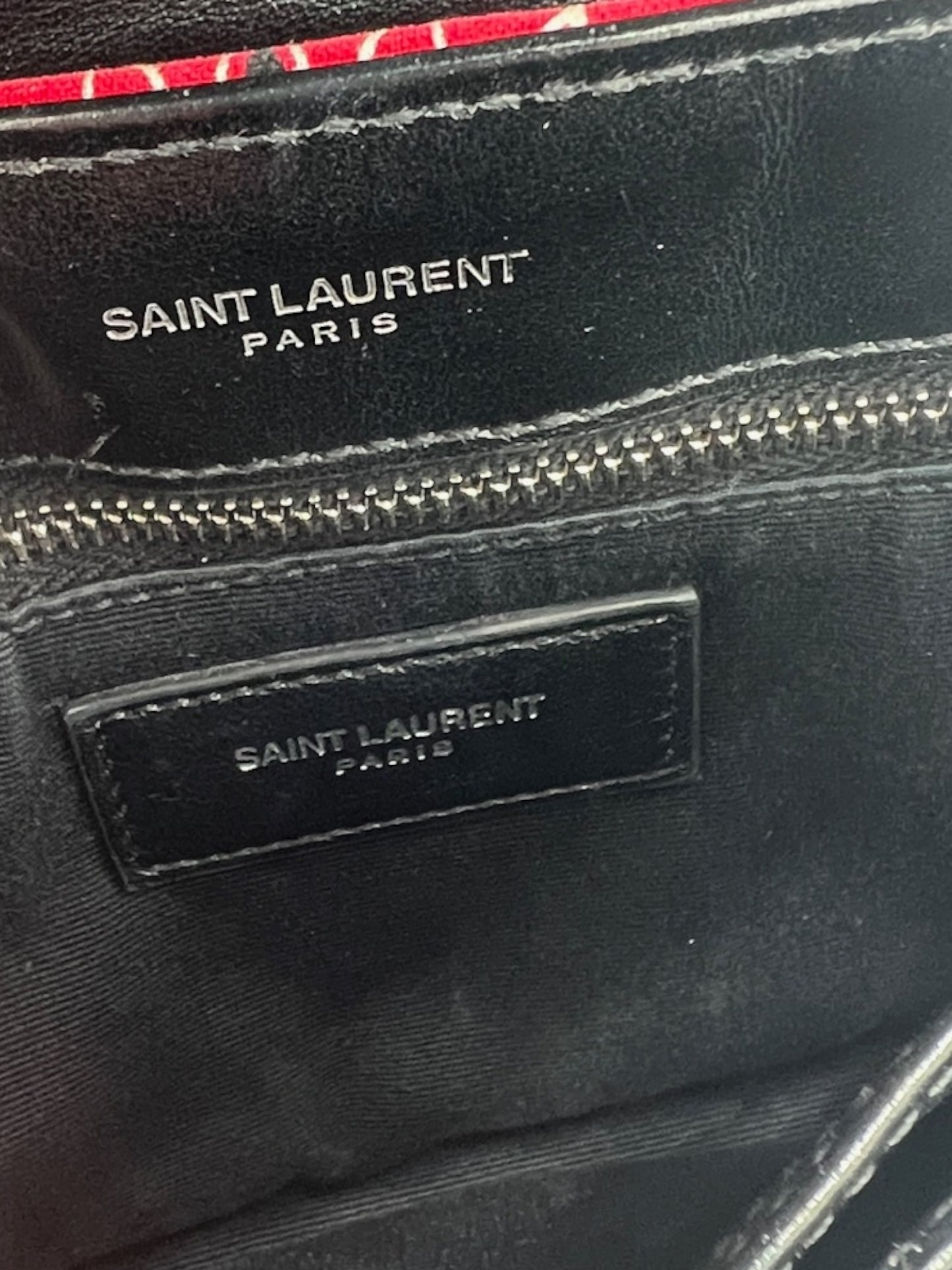 SAINT LAURENT - Bandana Quilted Monogram LouLou Crossbody Bag