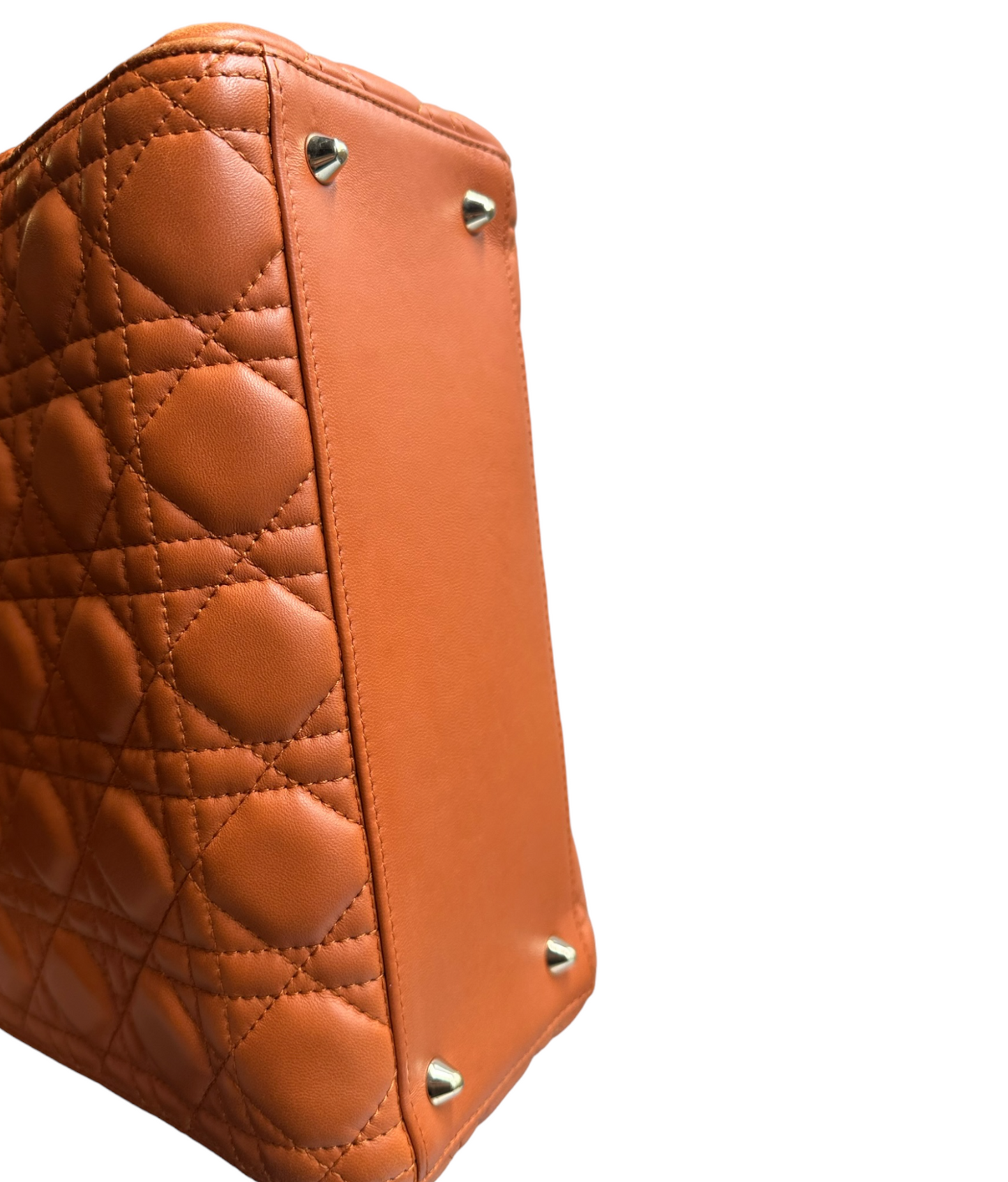 DIOR - Lady Dior Tan Cannage Leather