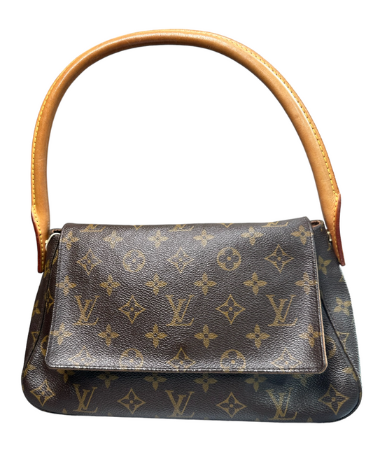 LOUIS VUITTON - Looping Handbag Monogram Canvas Mini