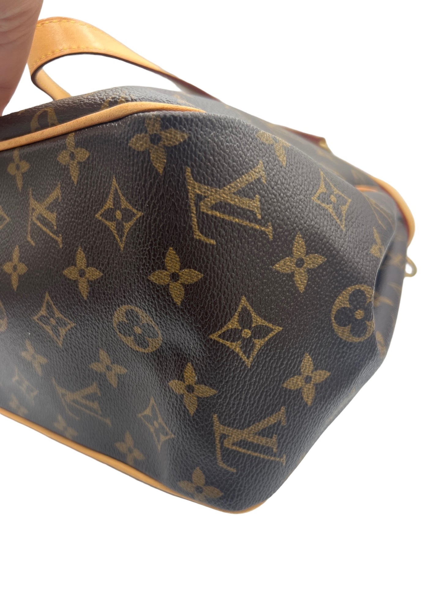 LOUIS VUITTON - Batignolles Vertical Brown Canvas Shoulder Bag