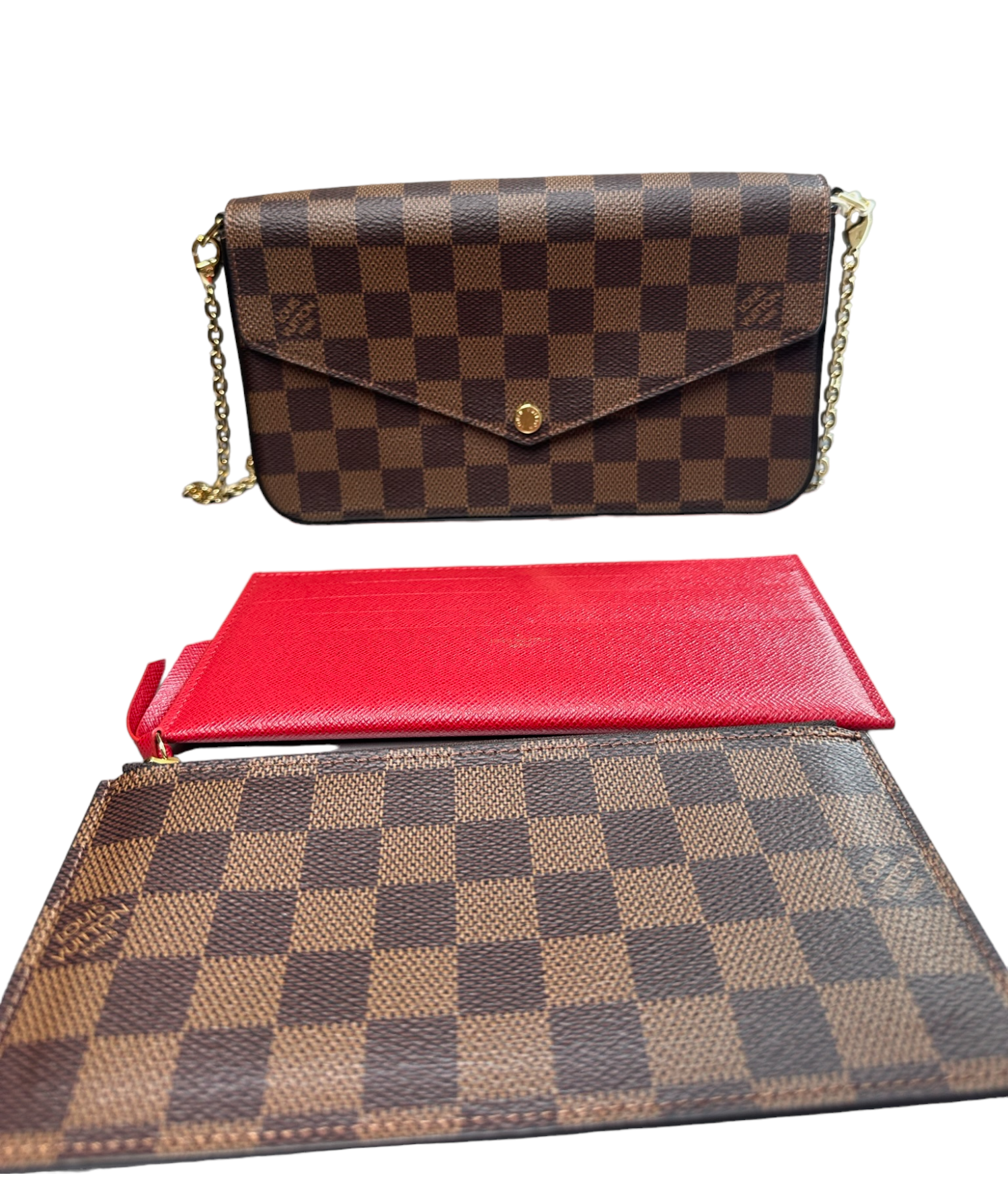 LOUIS VUITTON - Felicie Pochette Damier