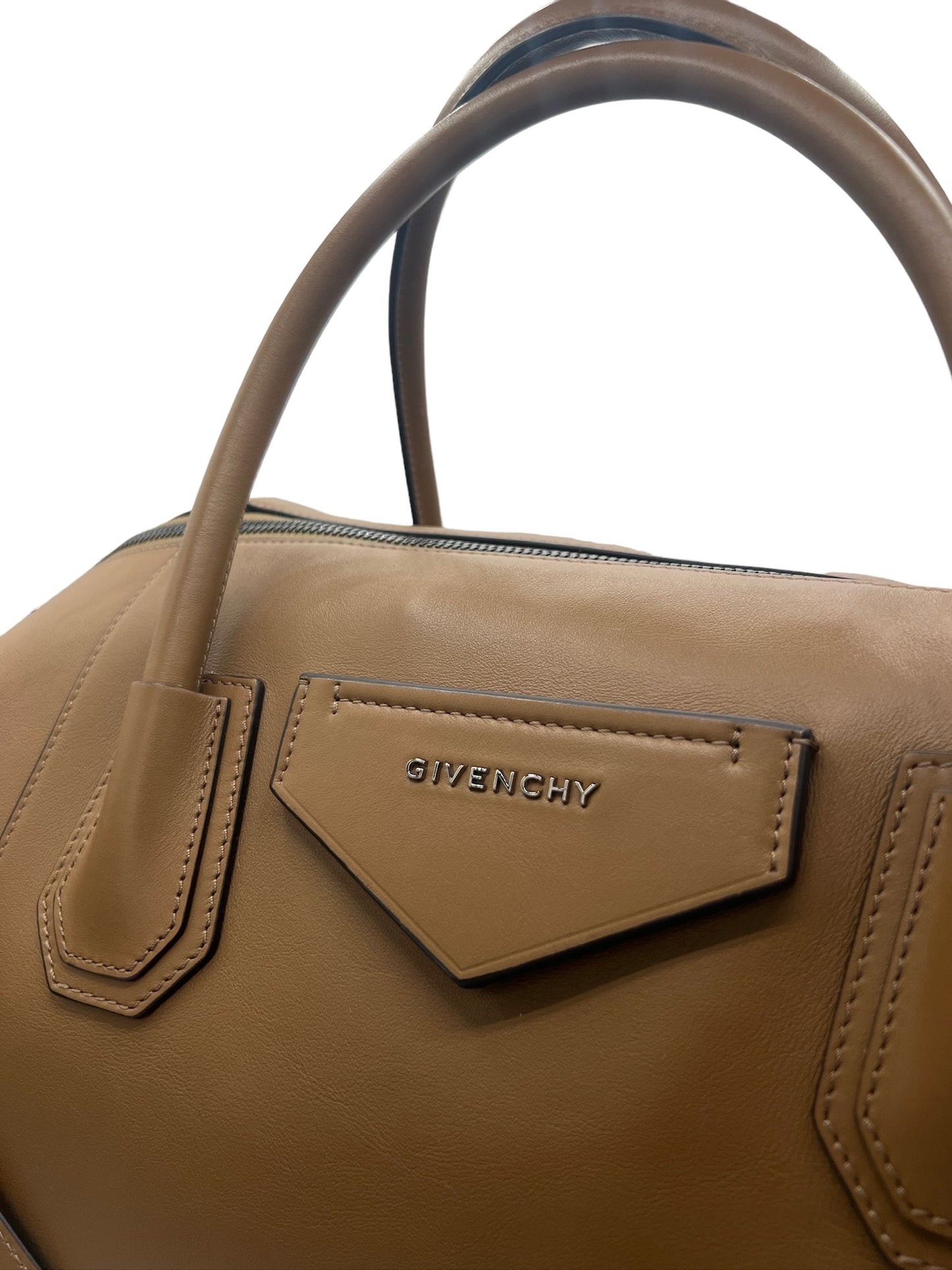 GIVENCHY - Antigona Soft Medium Brown Crossbody Bag