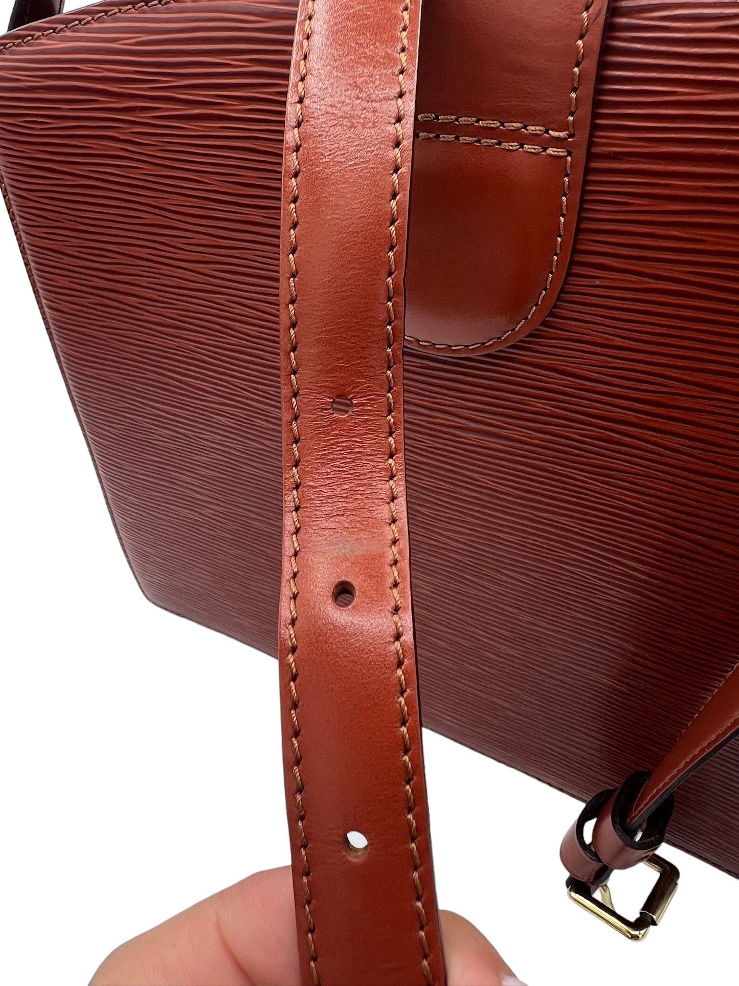 LOUIS VUITTON - Epi Captine Brown Shoulder Bag