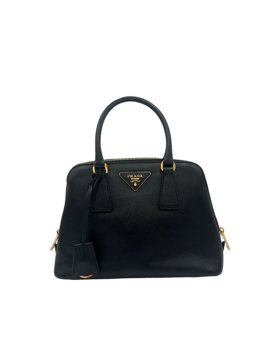 PRADA - Black Leather Handbag