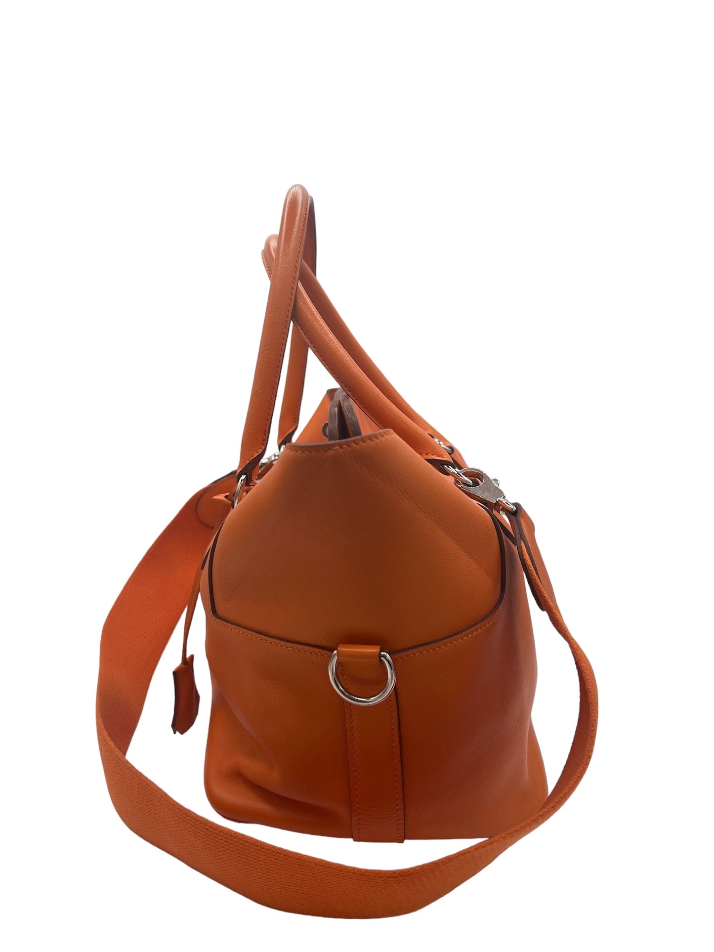 Bolso bandolera Orange Toolbox 26 Feu Veau de segunda mano