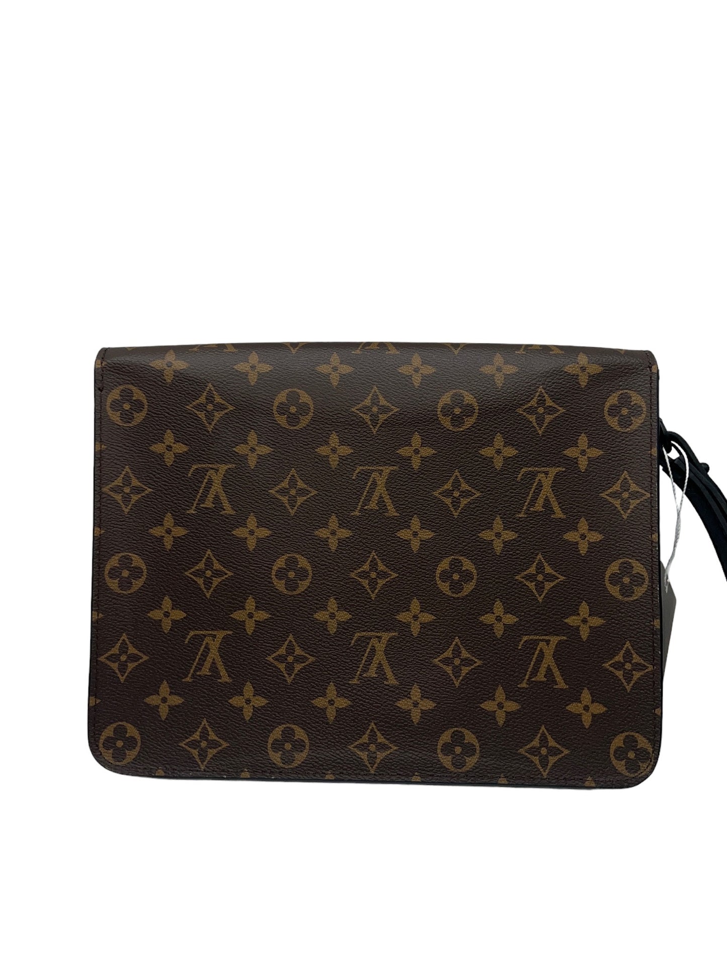 LOUIS VUITTON - Estuche con cierre S Monogram Macassar A4