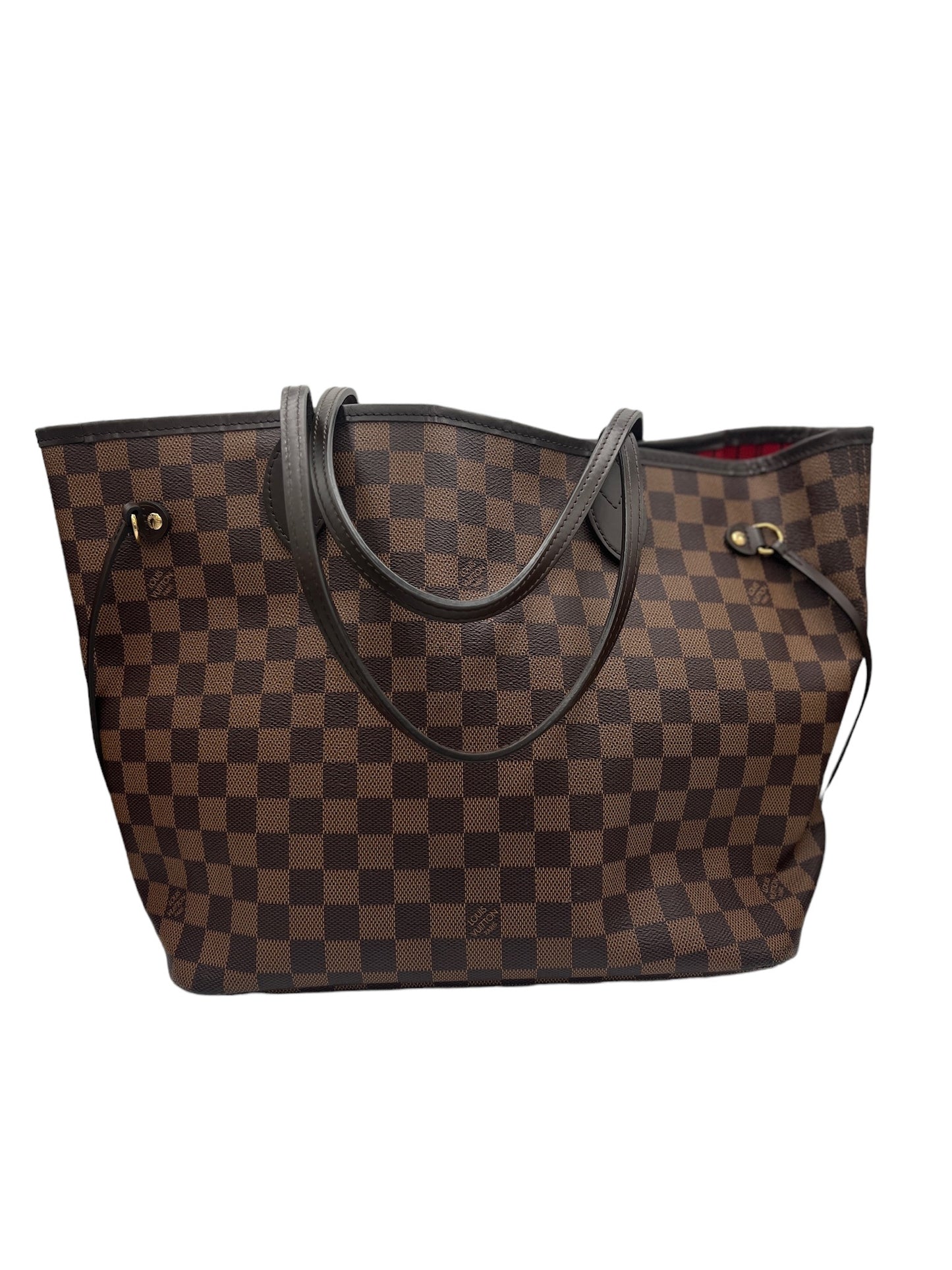 LOUIS VUITTON - Damier Ebene Neverfull MM Shoulder Bag