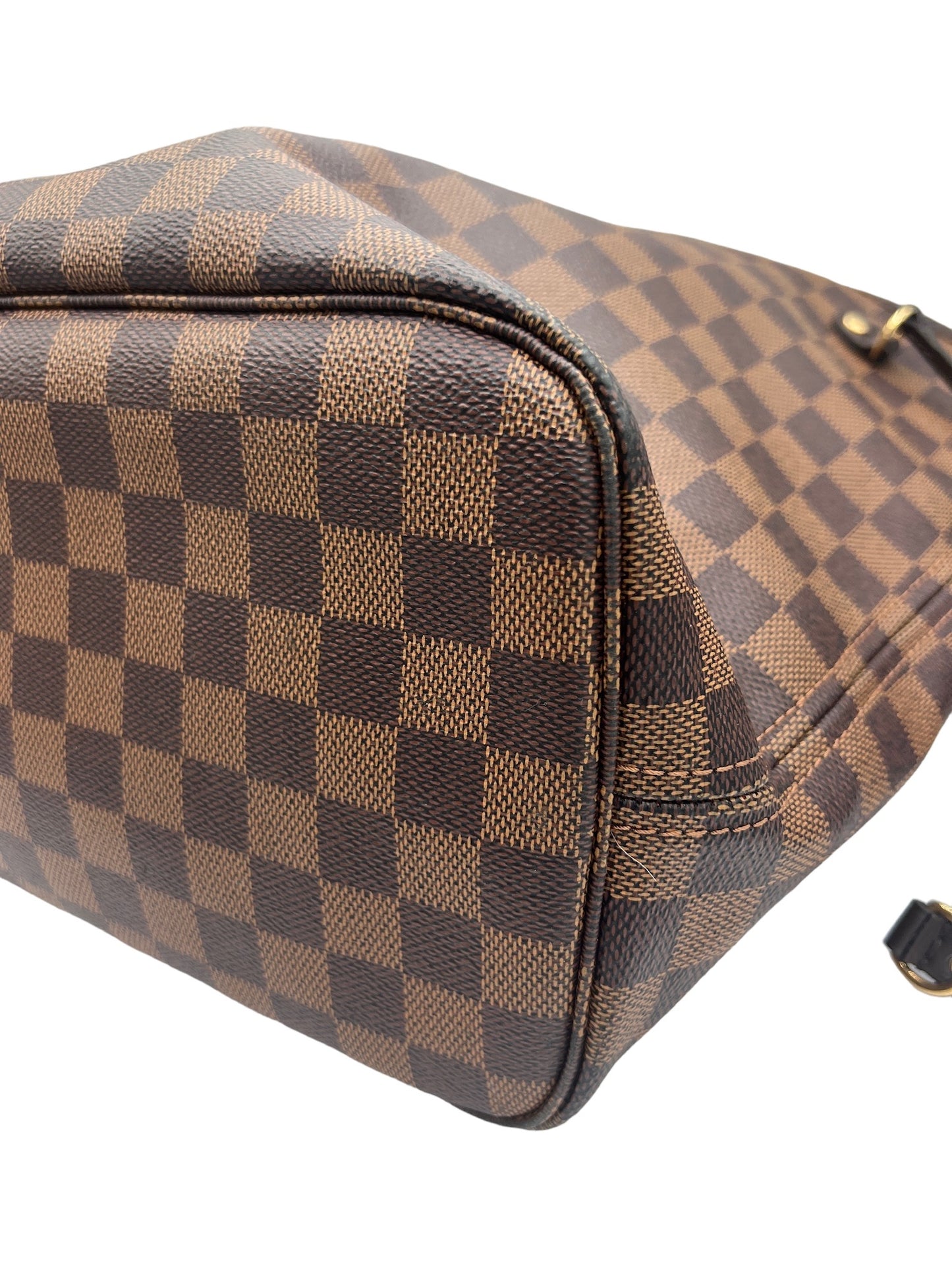 LOUIS VUITTON - Damier Ebene Neverfull MM Shoulder Bag