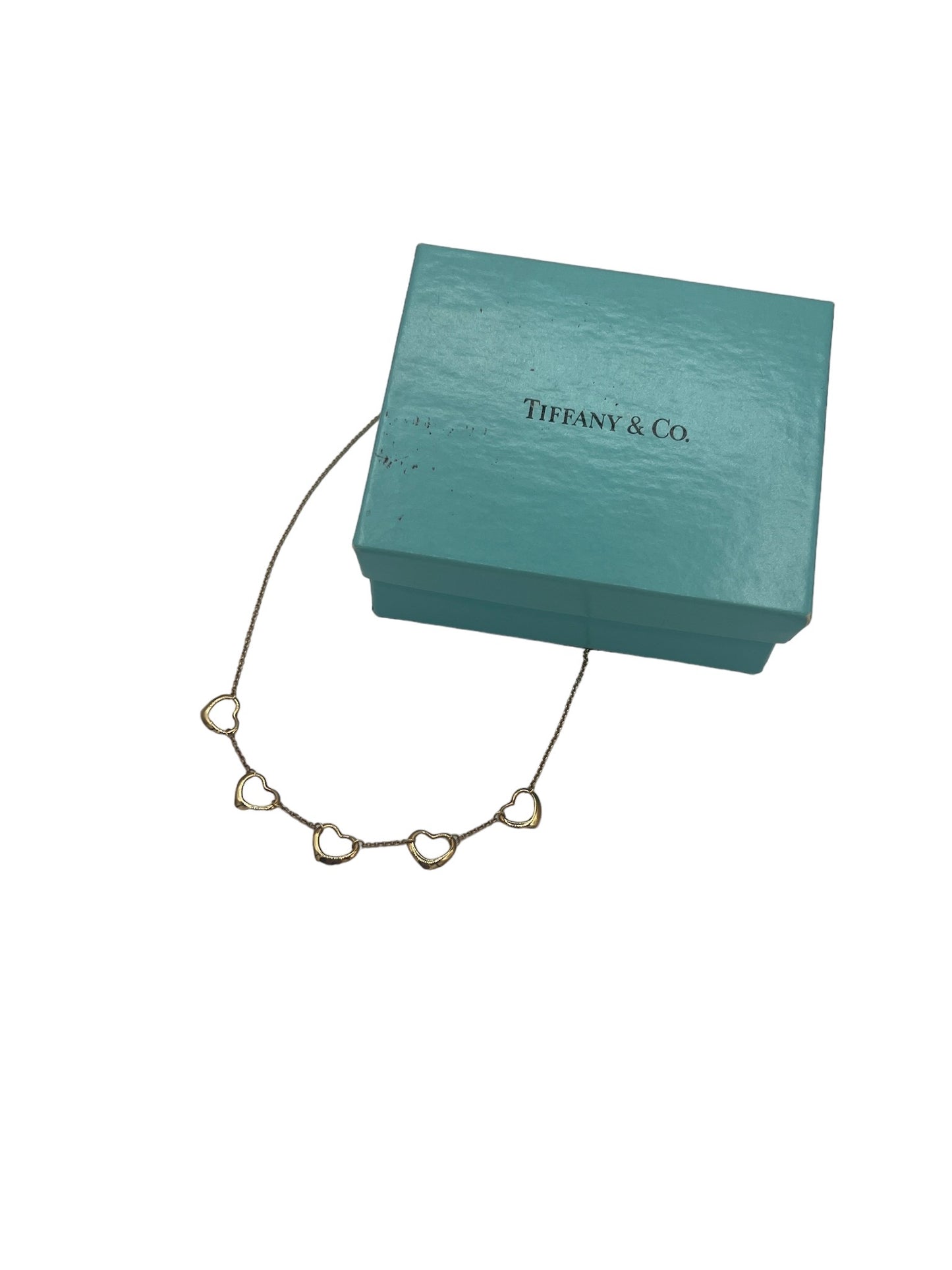 TIFFANY&CO. - Open Heart Necklace 18K Yellow Gold