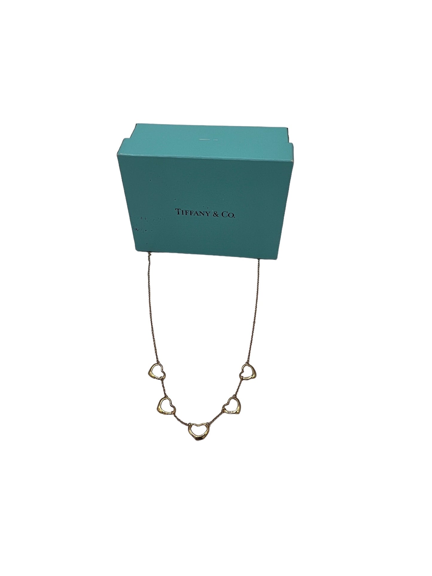 TIFFANY&CO. - Open Heart Necklace 18K Yellow Gold