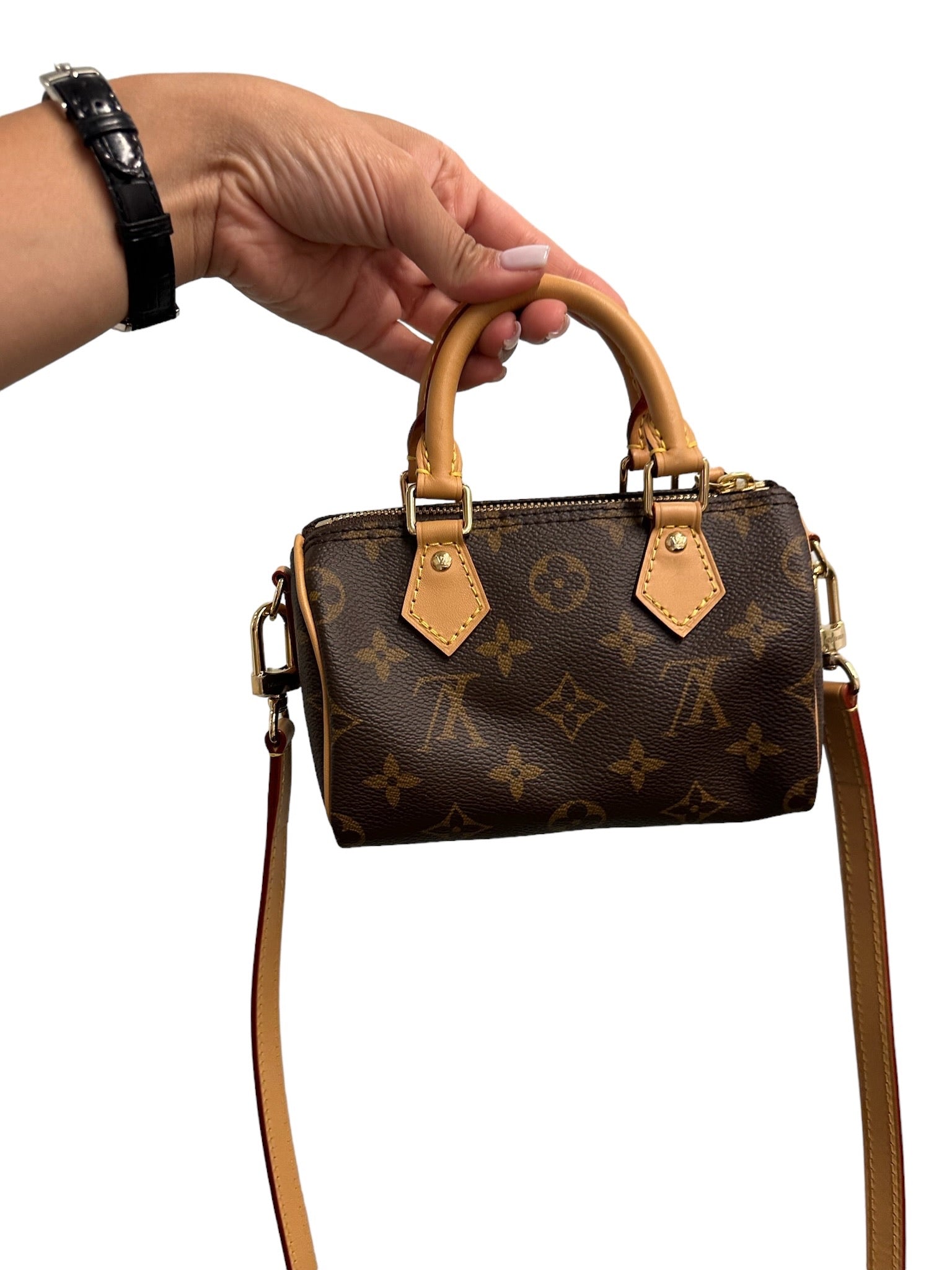 LOUIS VUITTON - Monogram Canvas Nano Speedy