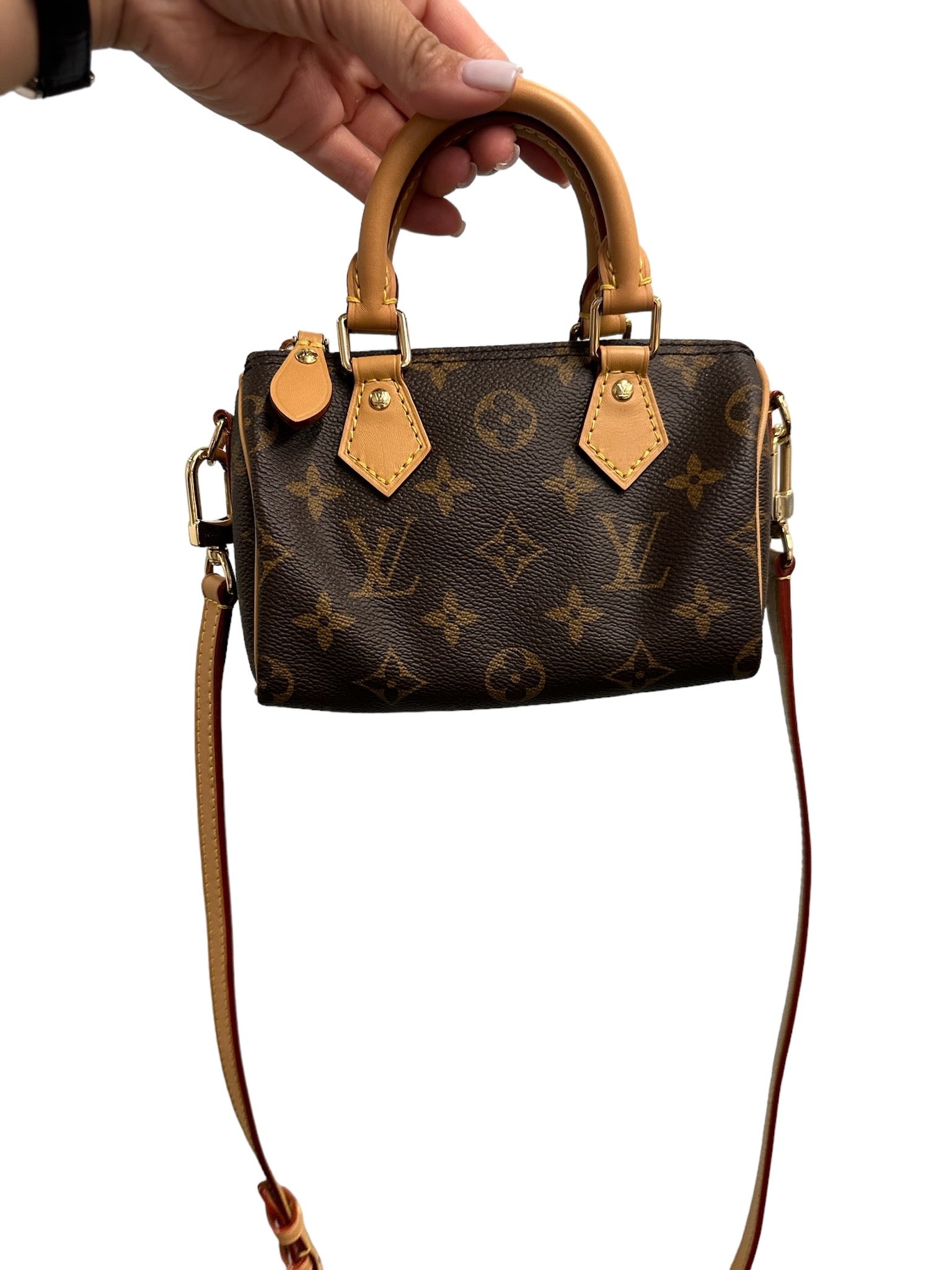 LOUIS VUITTON - Monogram Canvas Nano Speedy
