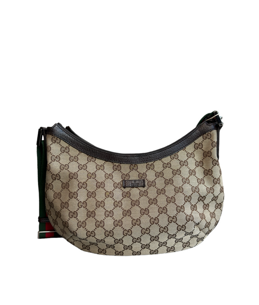 GUCCI - Saddle Zip Messenger Bag GG