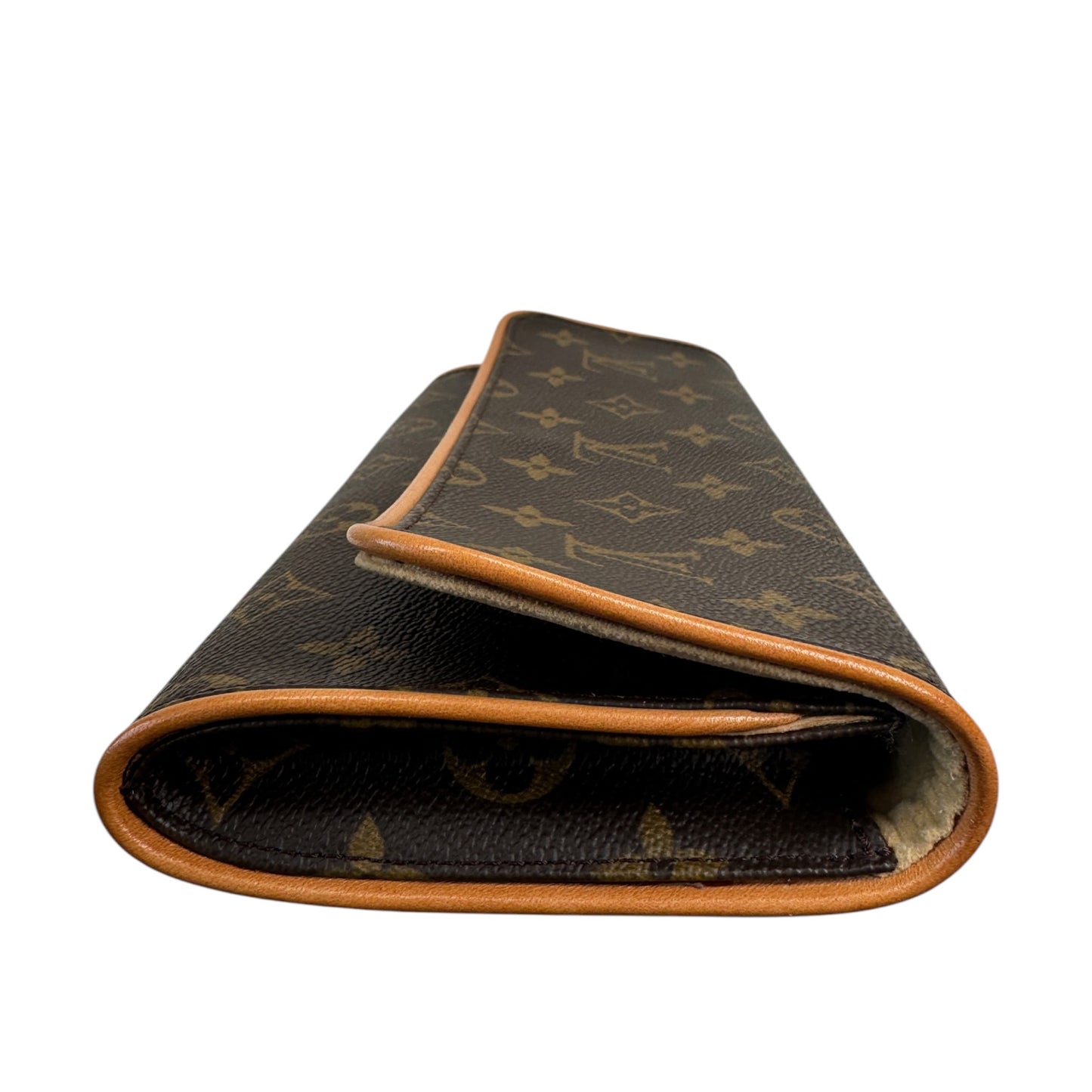 PRE-OWNED LV Monogram Canvas Twin Pochette Crossbody Bag