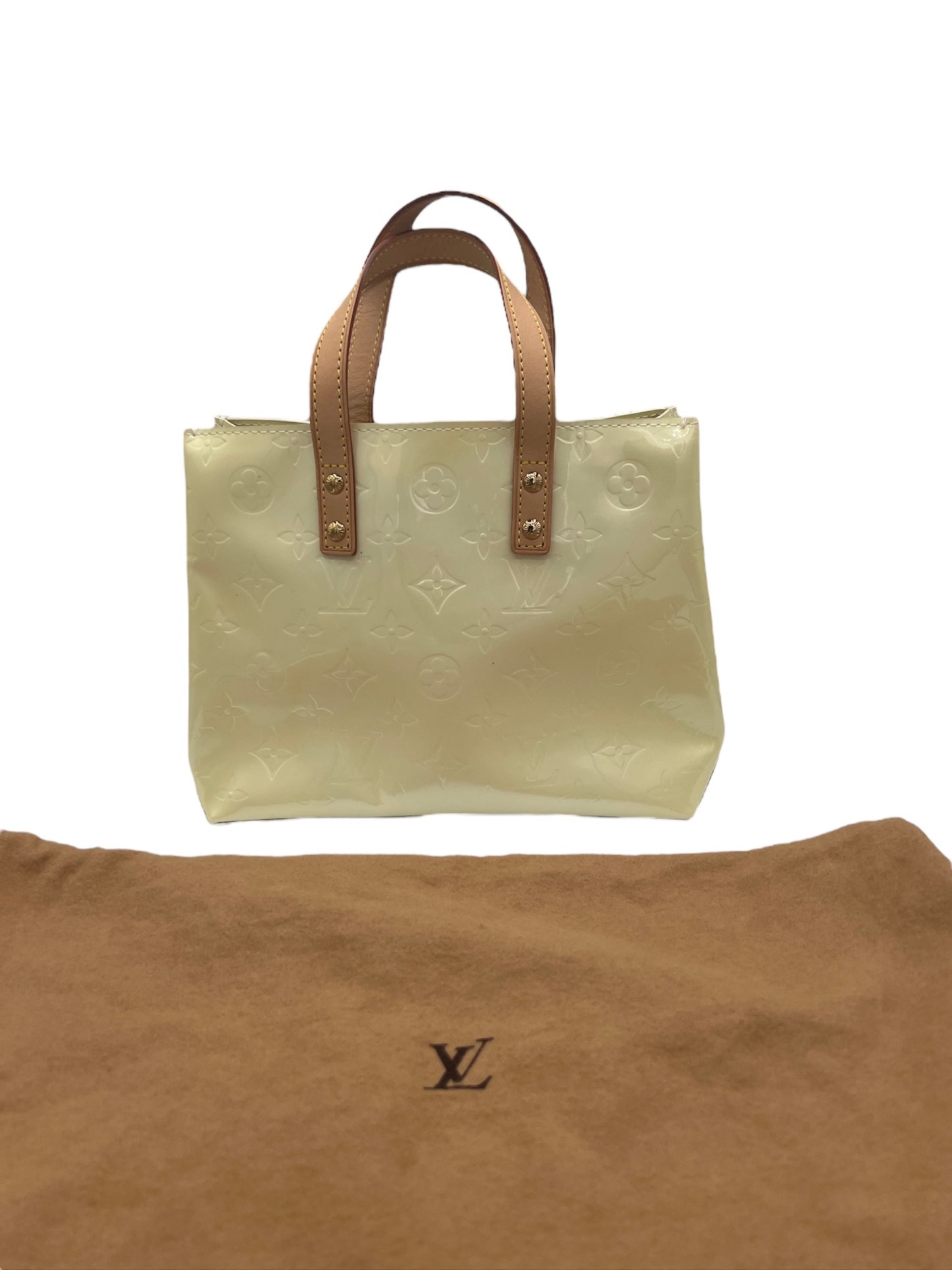 LOUIS VUITTON - Reade PM Perle Monogram Vernis Handbag