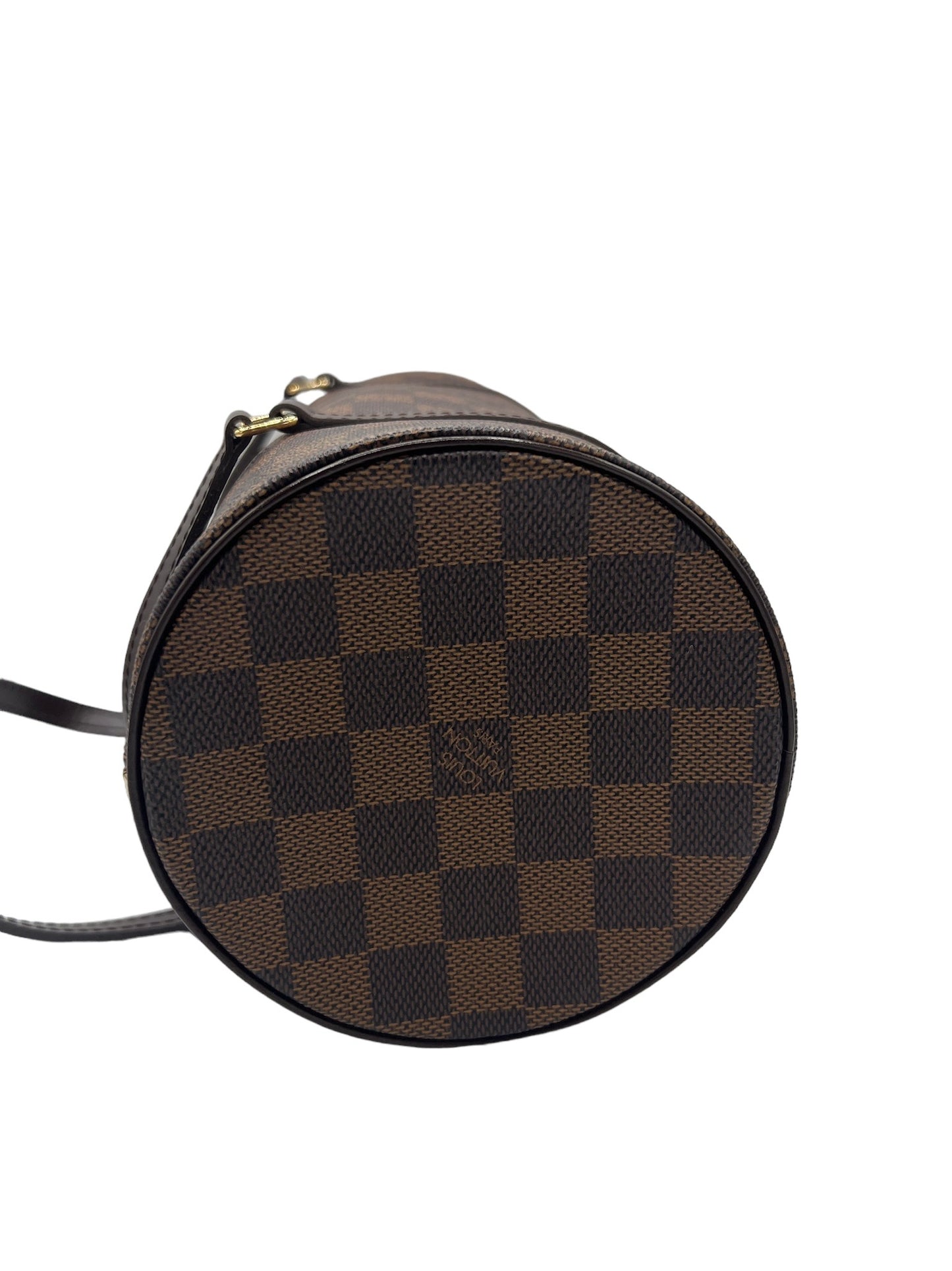 LOUIS VUITTON - Papillon 26 Ebene Damier Canvas Handbag