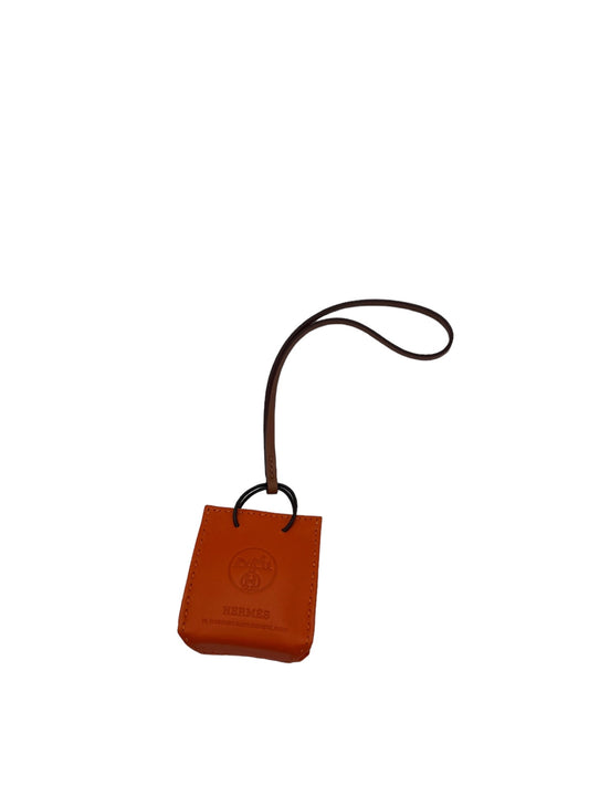 HERMES - Sack Orange Bag Charm