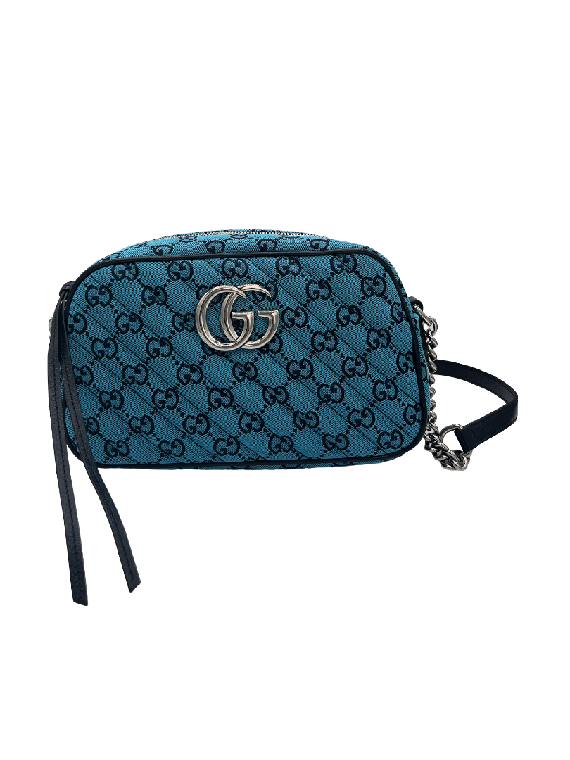 GUCCI - GG Marmont Monogram Multicolor Matelasse Diagonal Bag