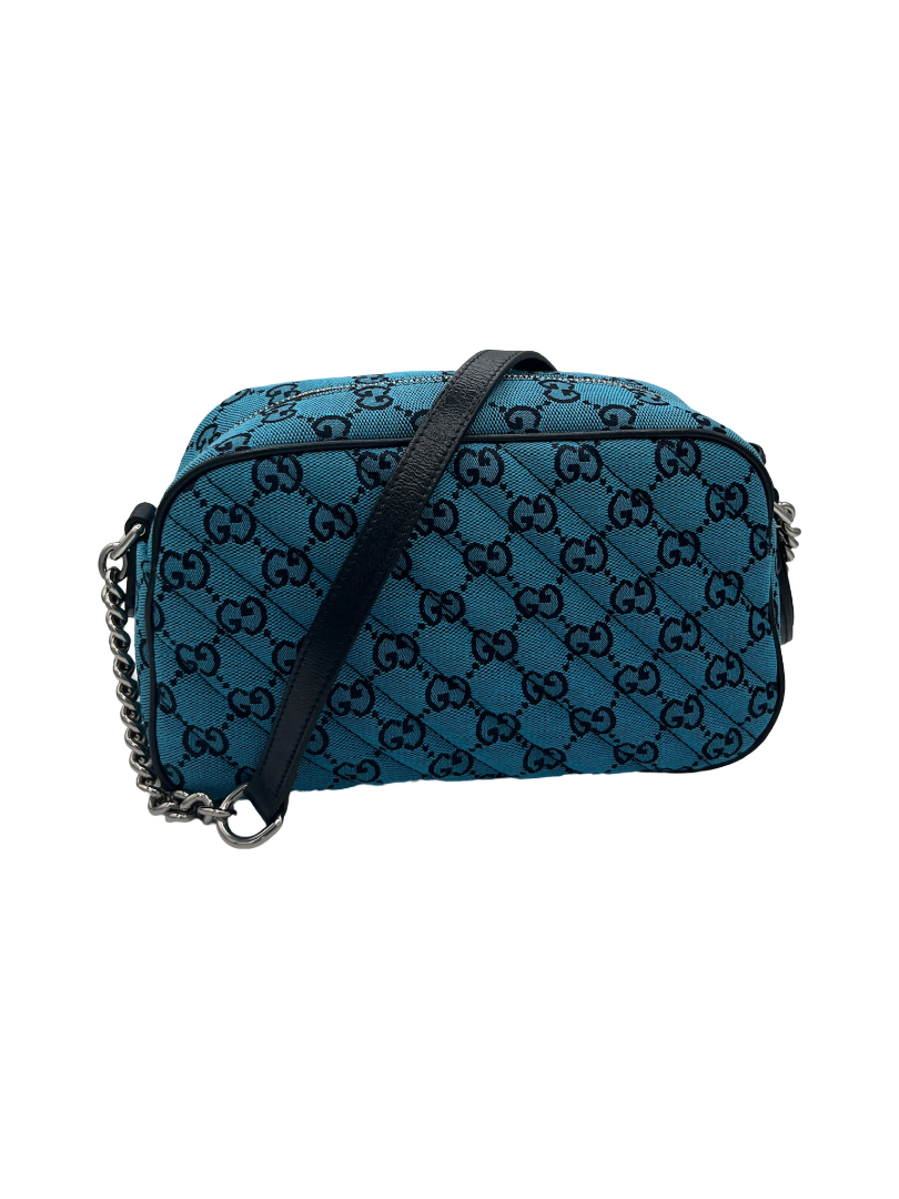 GUCCI - GG Marmont Monogram Multicolor Matelasse Diagonal Bag