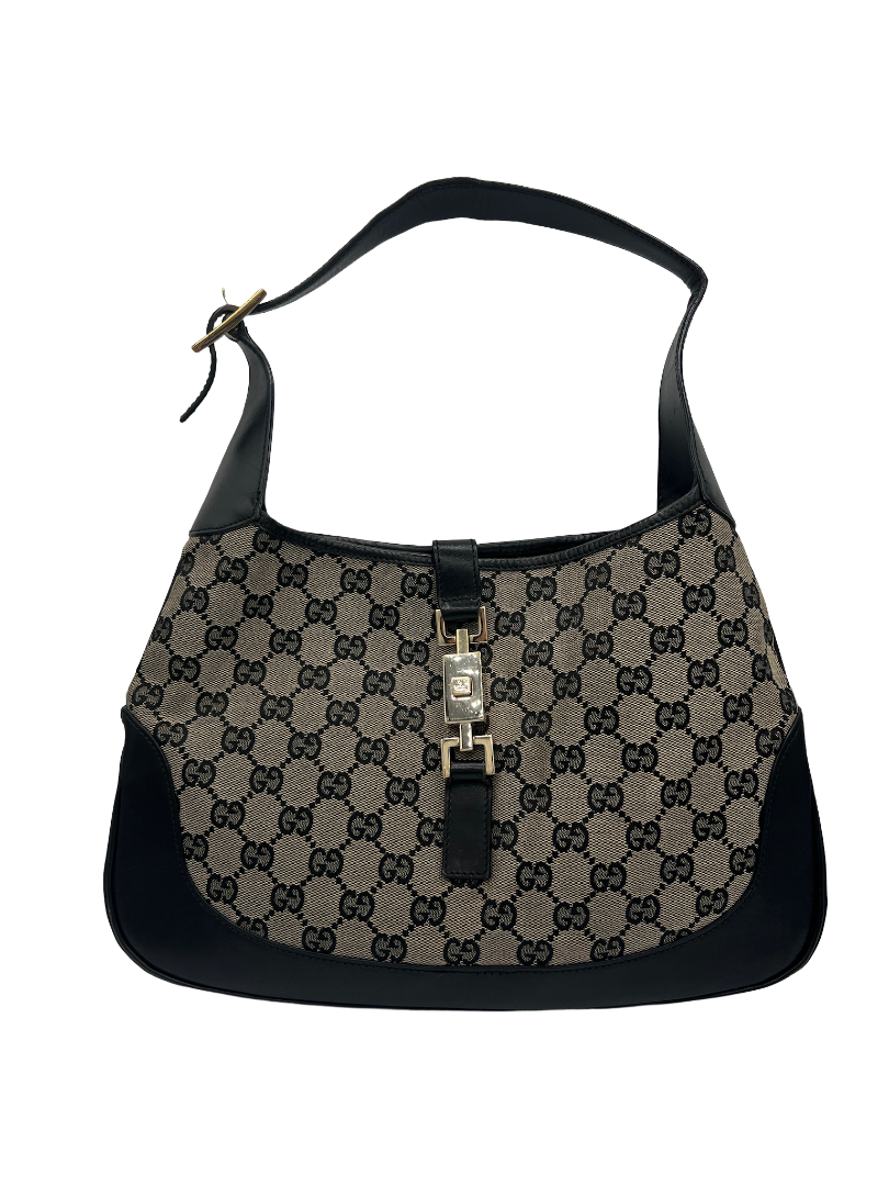 GUCCI - Jackie O Hobo GG Canvas Small