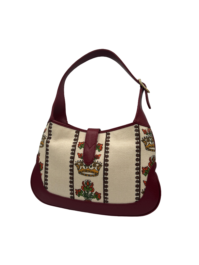 Bolso Hobo GG 100 Jackie 1961 de edición limitada de segunda mano, de lona, ​​pequeño
