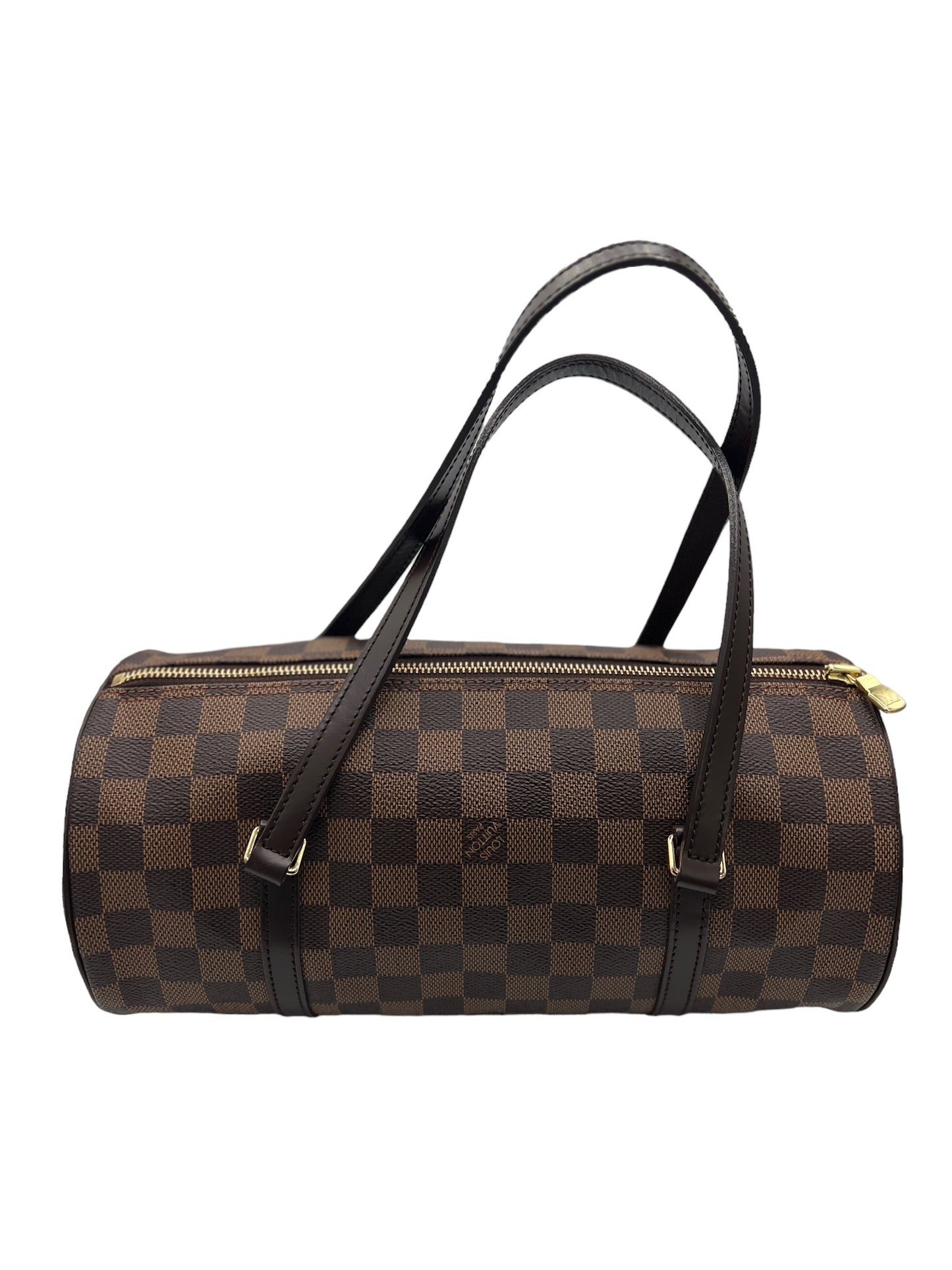 LOUIS VUITTON - Papillon 30 Ebene Damier Canvas Handbag