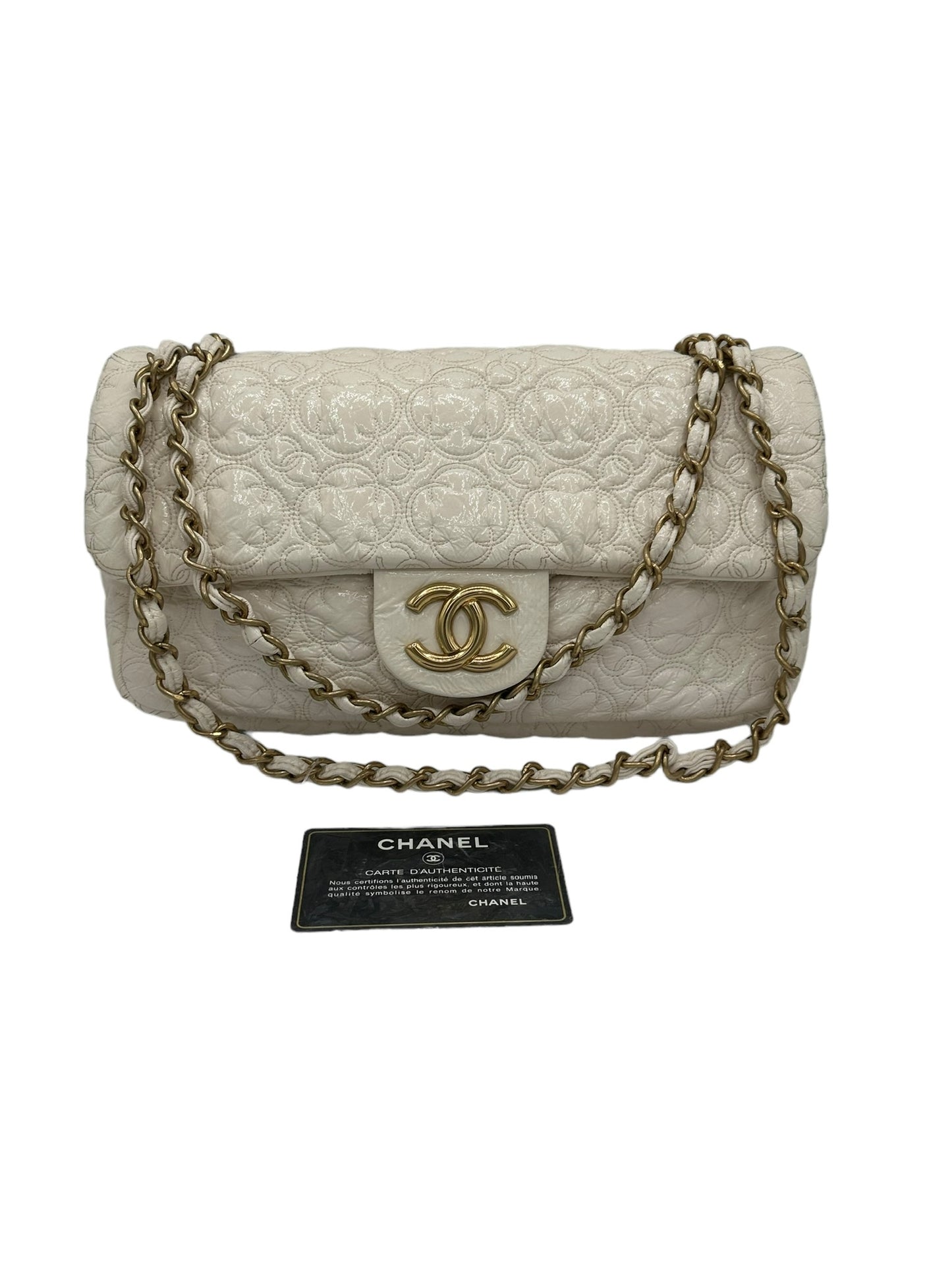 CHANEL - Rock In Moscow Flap Bag Patent Vinyl Medium