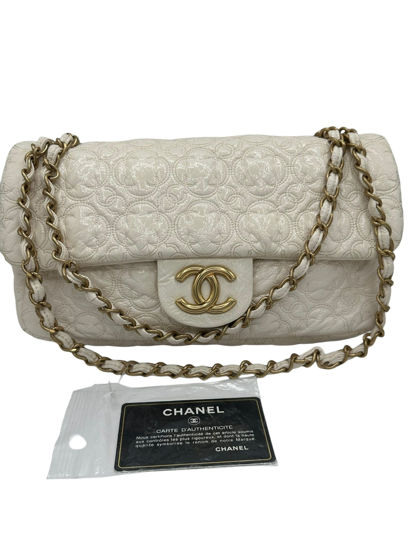 CHANEL - Rock In Moscow Flap Bag Patent Vinyl Medium