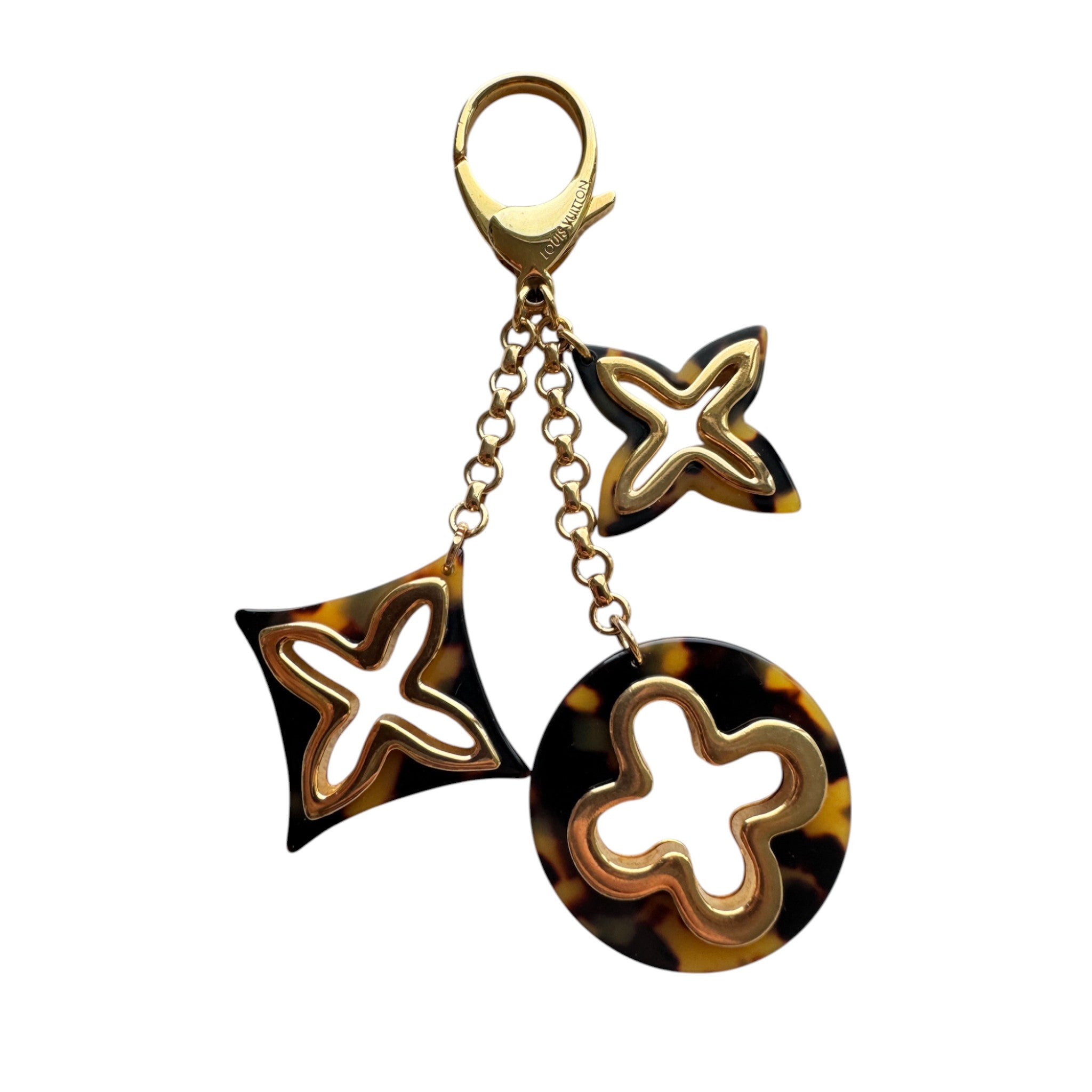 PRE-OWNED LV Nacar Bag Charm