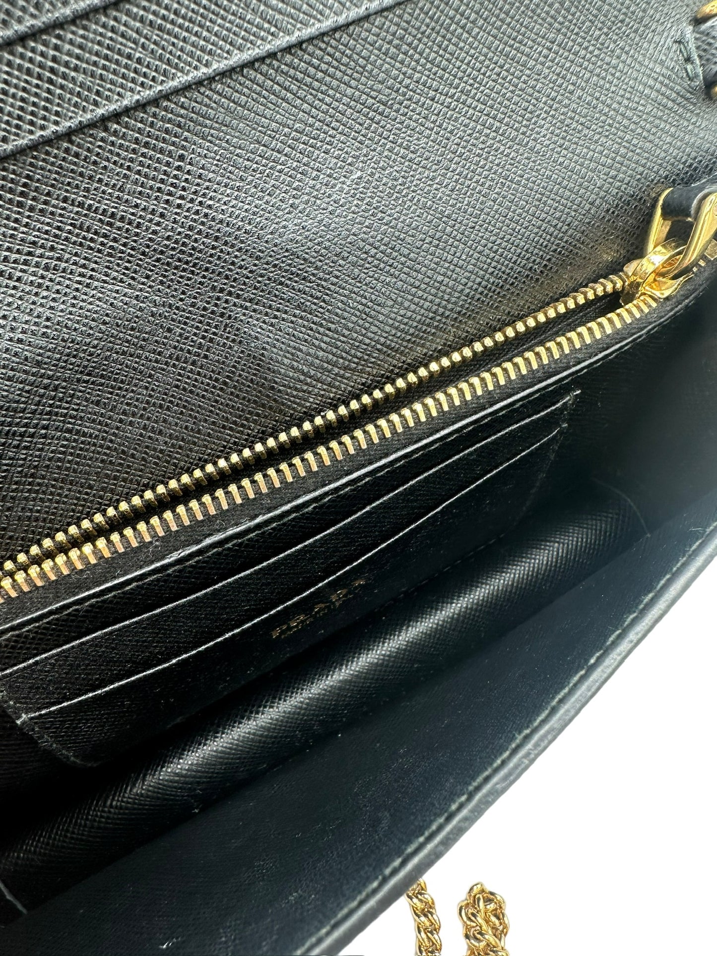 PRADA - Black Matte WOC 2 Way Crossbody Bag