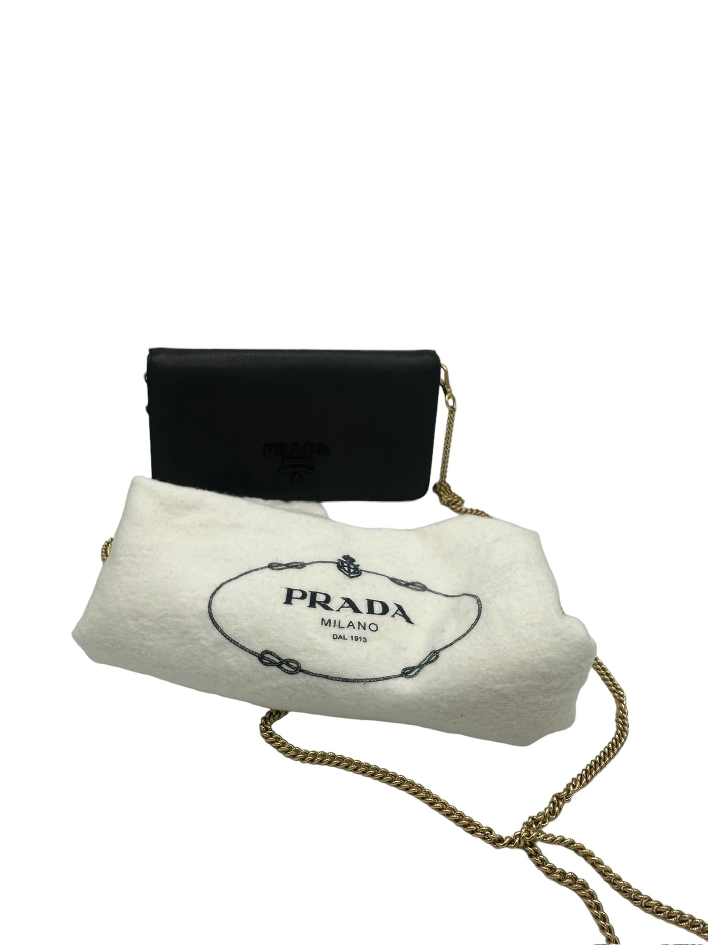 PRADA - Black Matte WOC 2 Way Crossbody Bag