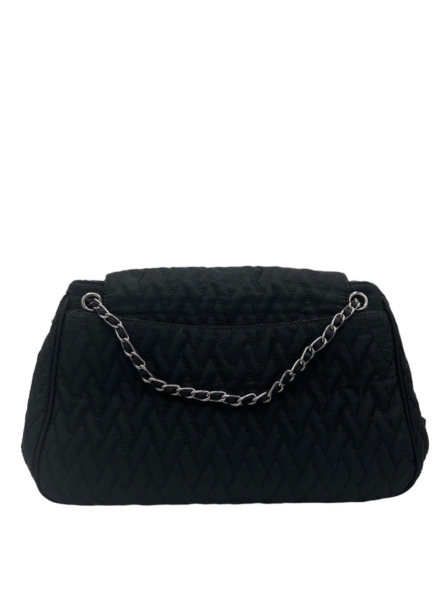 PRADA - Testudo Impact Shoulder Bag Black Nylon