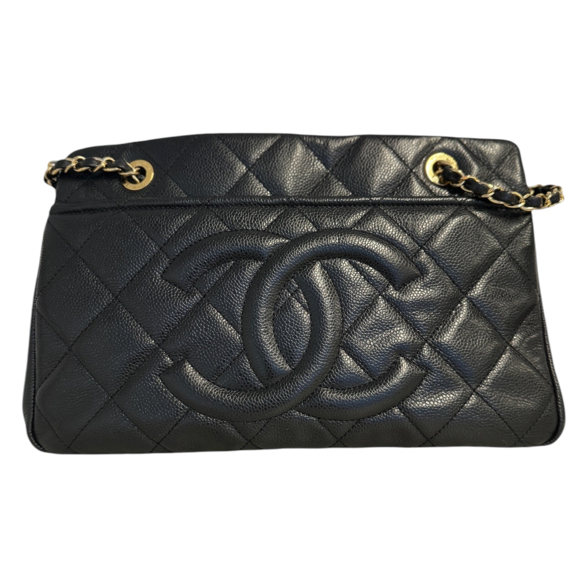 USADO CC - Bolso tote suave atemporal Caviar CC