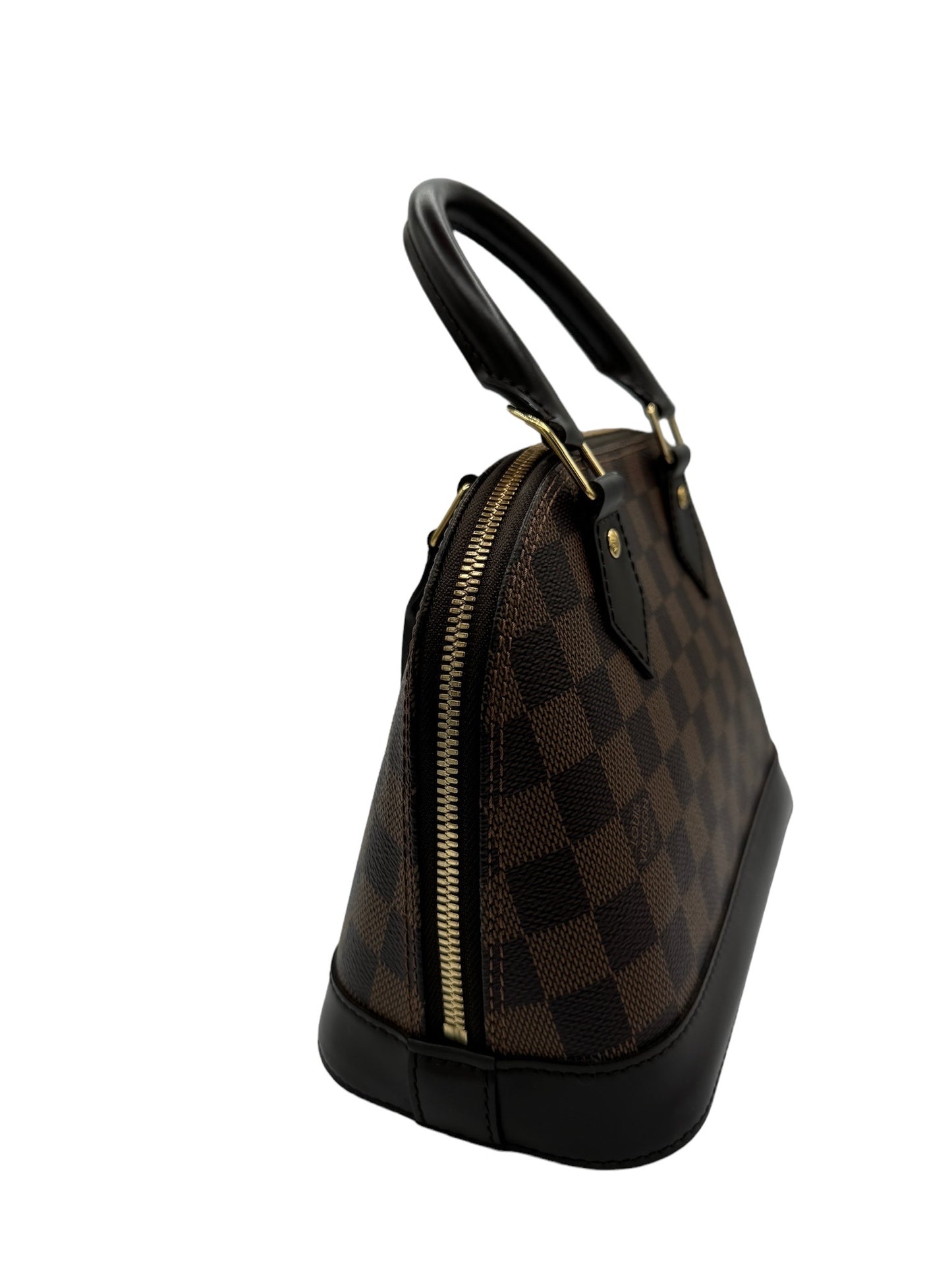 LOUIS VUITTON - Damier Ebene Canvas Alma BB Crossbody Bag