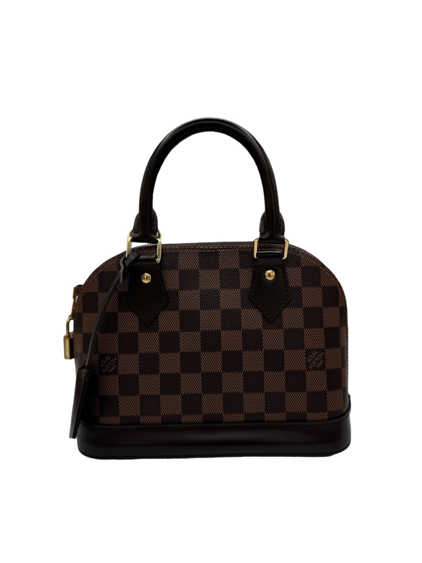 LOUIS VUITTON - Damier Ebene Canvas Alma BB Crossbody Bag