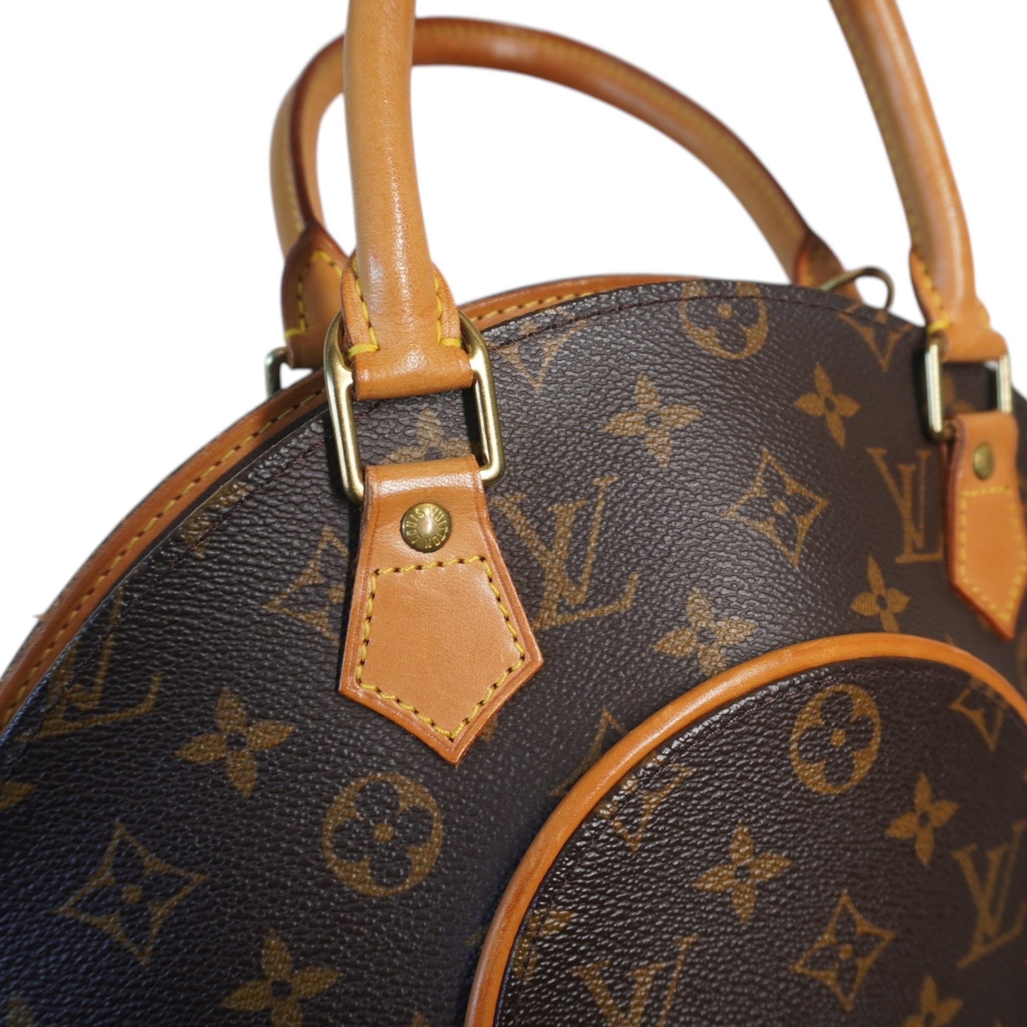 PRE-OWNED LV Ellipse PM Monogram Coated Canvas Tote Bag