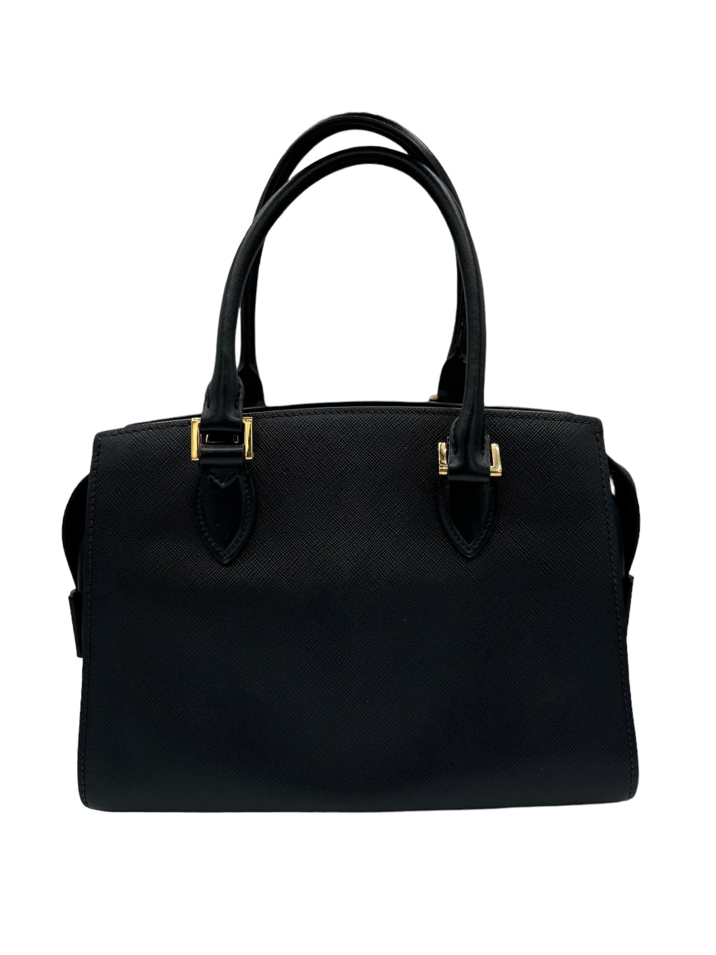 PRADA - Black Leather Handbag