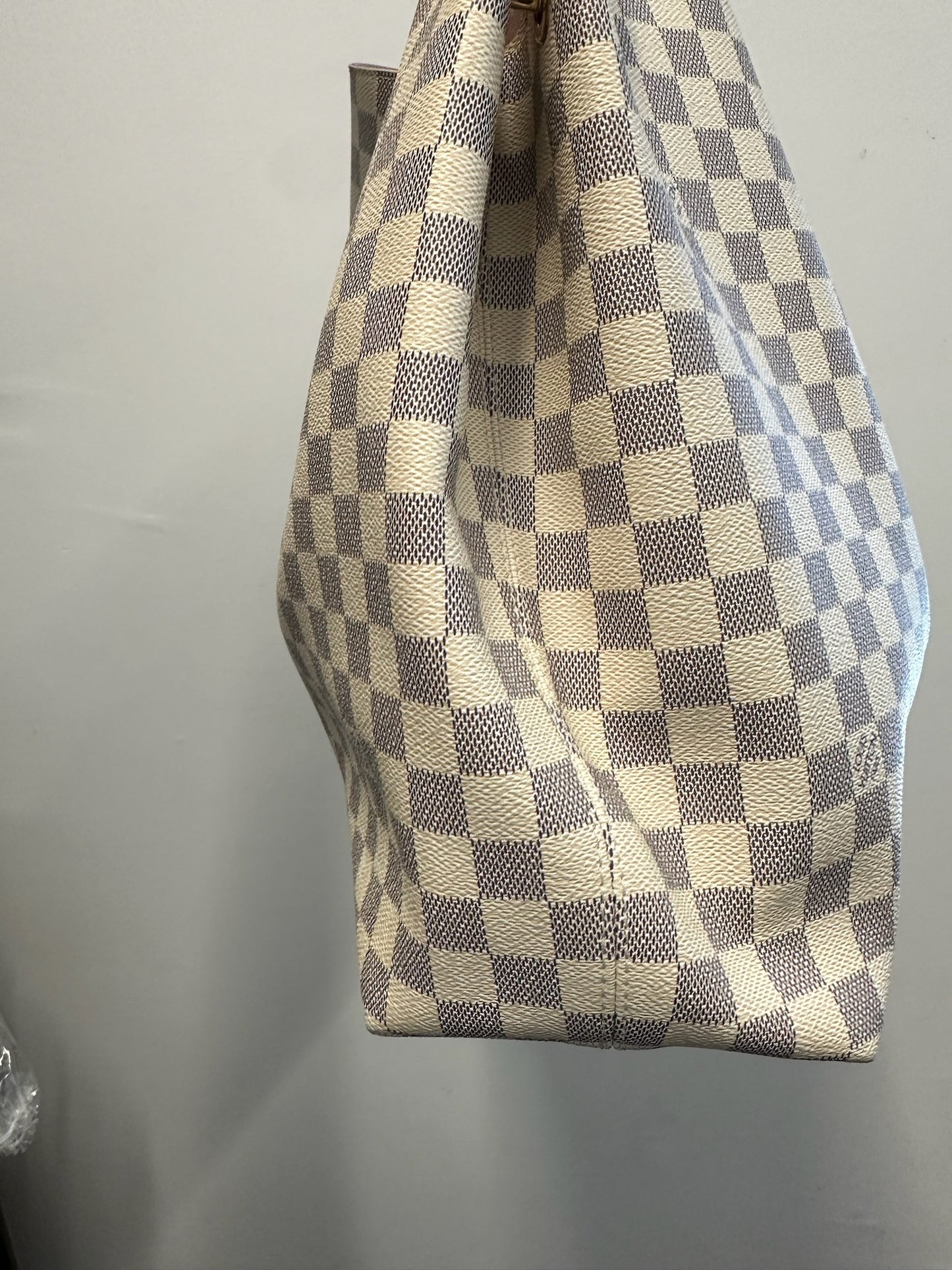 LOUIS VUITTON - Damier Azur Canvas Graceful MM Shoulder Bag