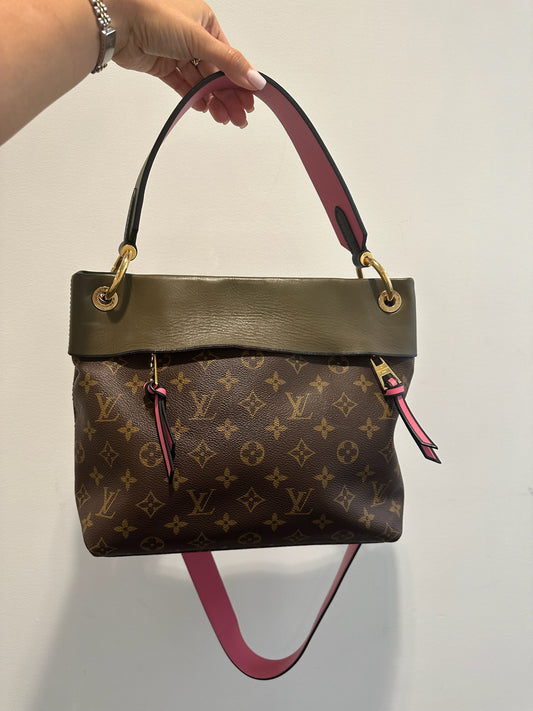 LOUIS VUITTON - Khaki Monogram Canvas Tuileries Besace Crossbody Bag