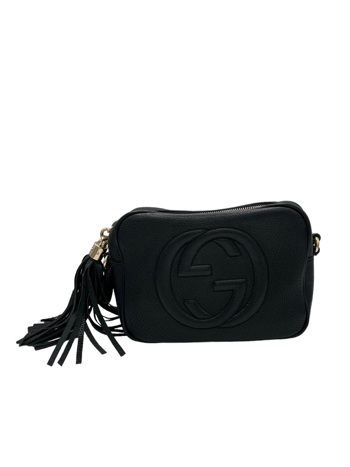 GUCCI - Black Soho Crossbody Bag