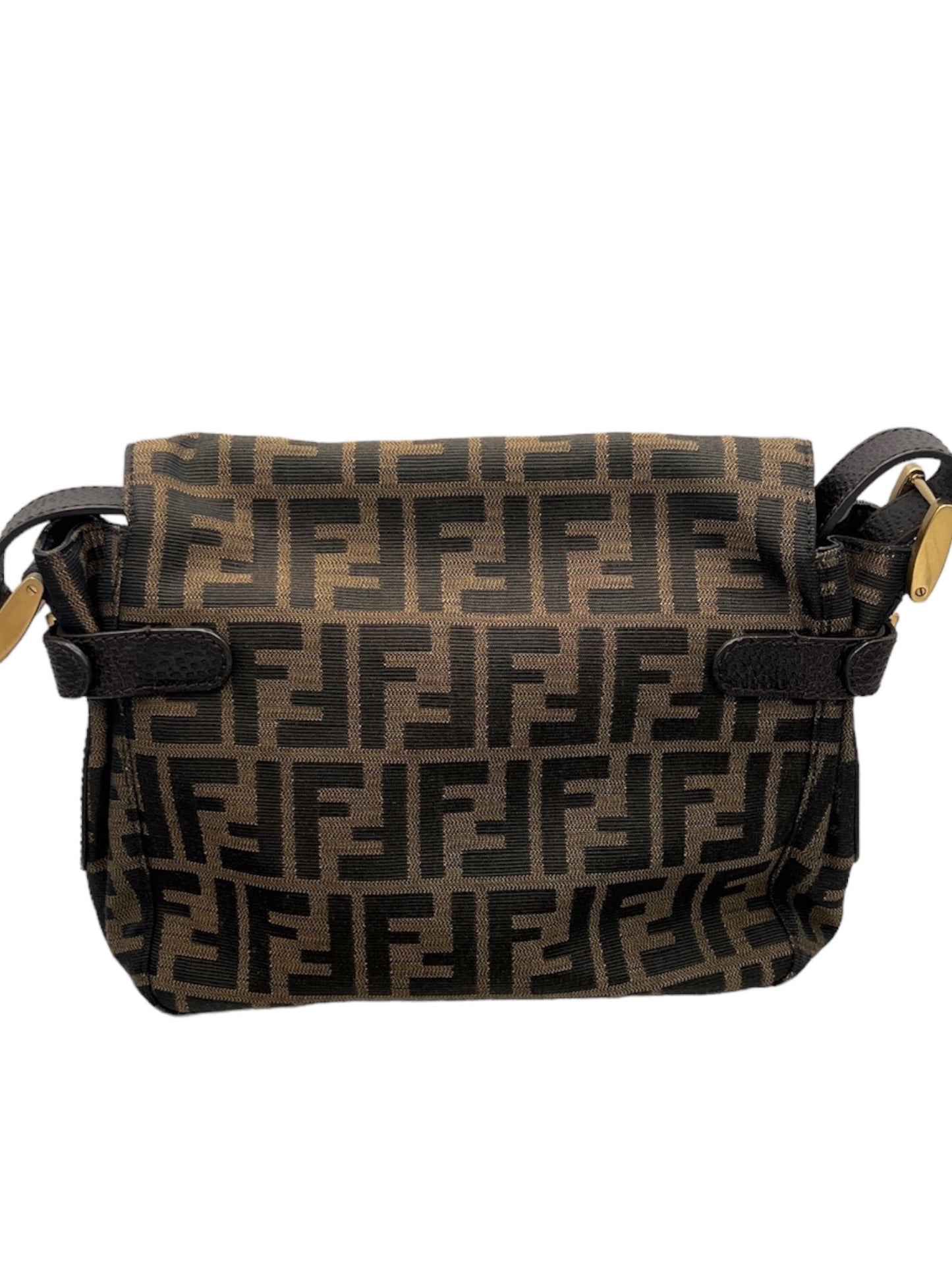 FENDI - Zucca Canvas Messenger Bag