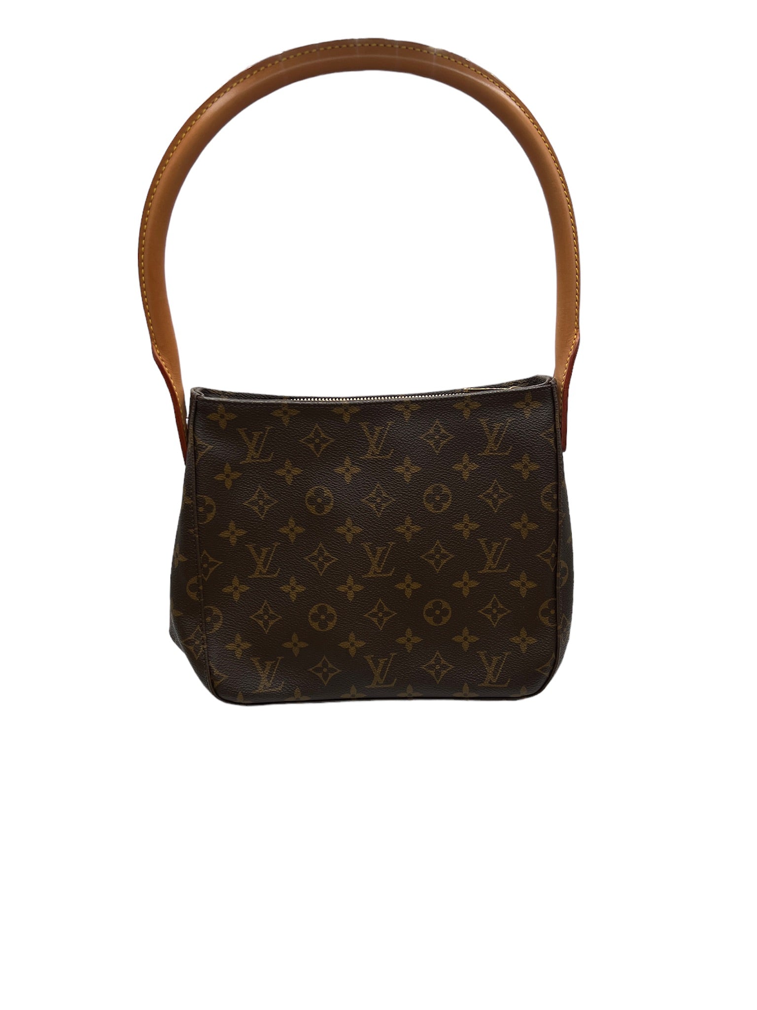 Bolso de hombro con monograma y cierre de bucle MM de LOUIS VUITTON