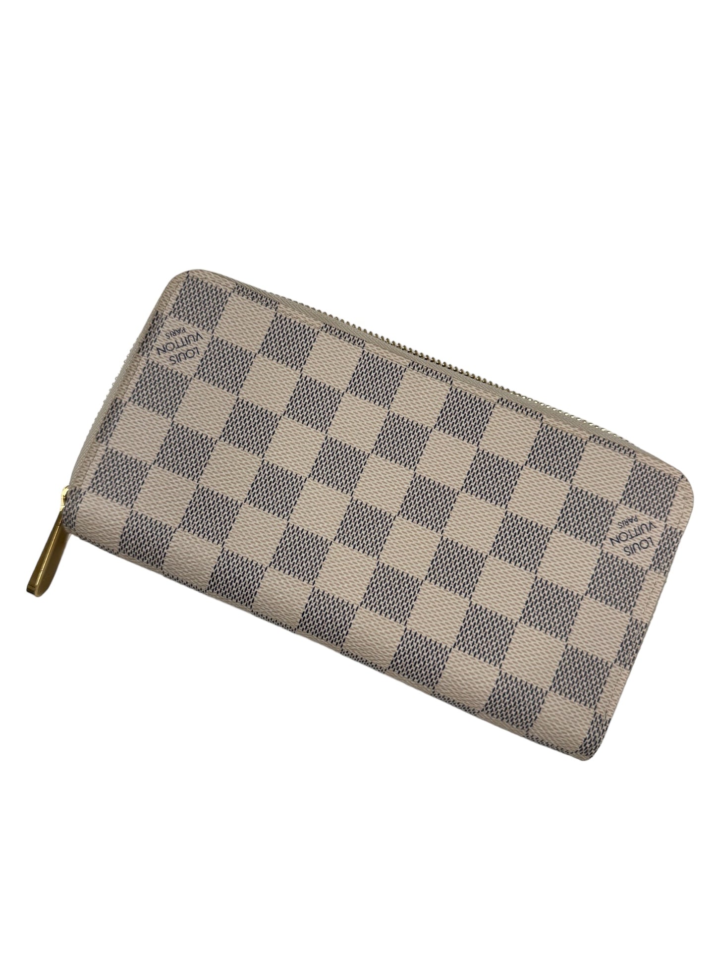 LOUIS VUITTON - Damier Azur Canvas Zippy Wallet